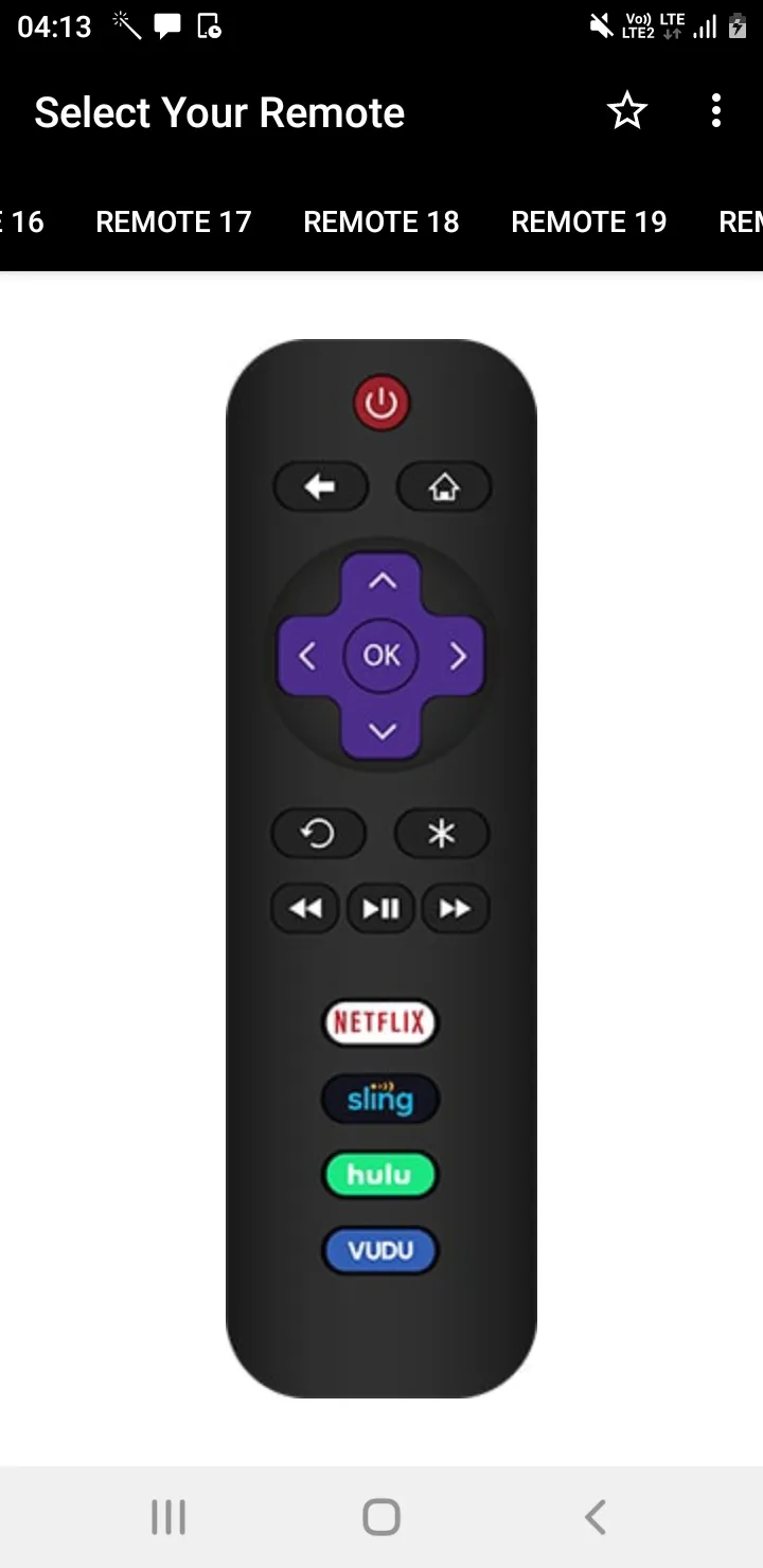 Roku TV Remote | Indus Appstore | Screenshot