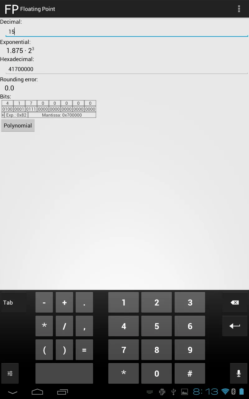 Floating Point Converter | Indus Appstore | Screenshot