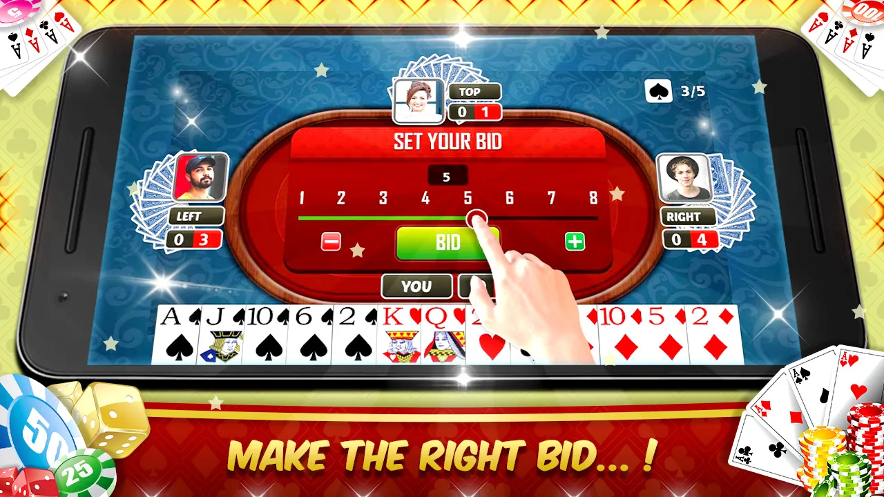 Callbreak offline tash game | Indus Appstore | Screenshot