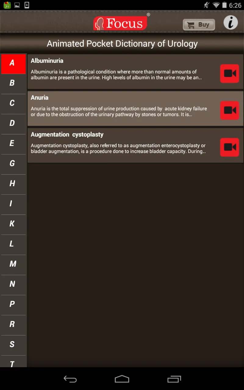 Urology - Medical Dictionary | Indus Appstore | Screenshot