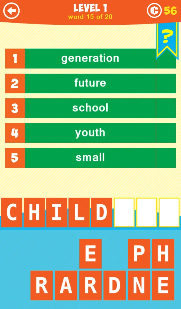 5 Little Clues 1 Word | Indus Appstore | Screenshot