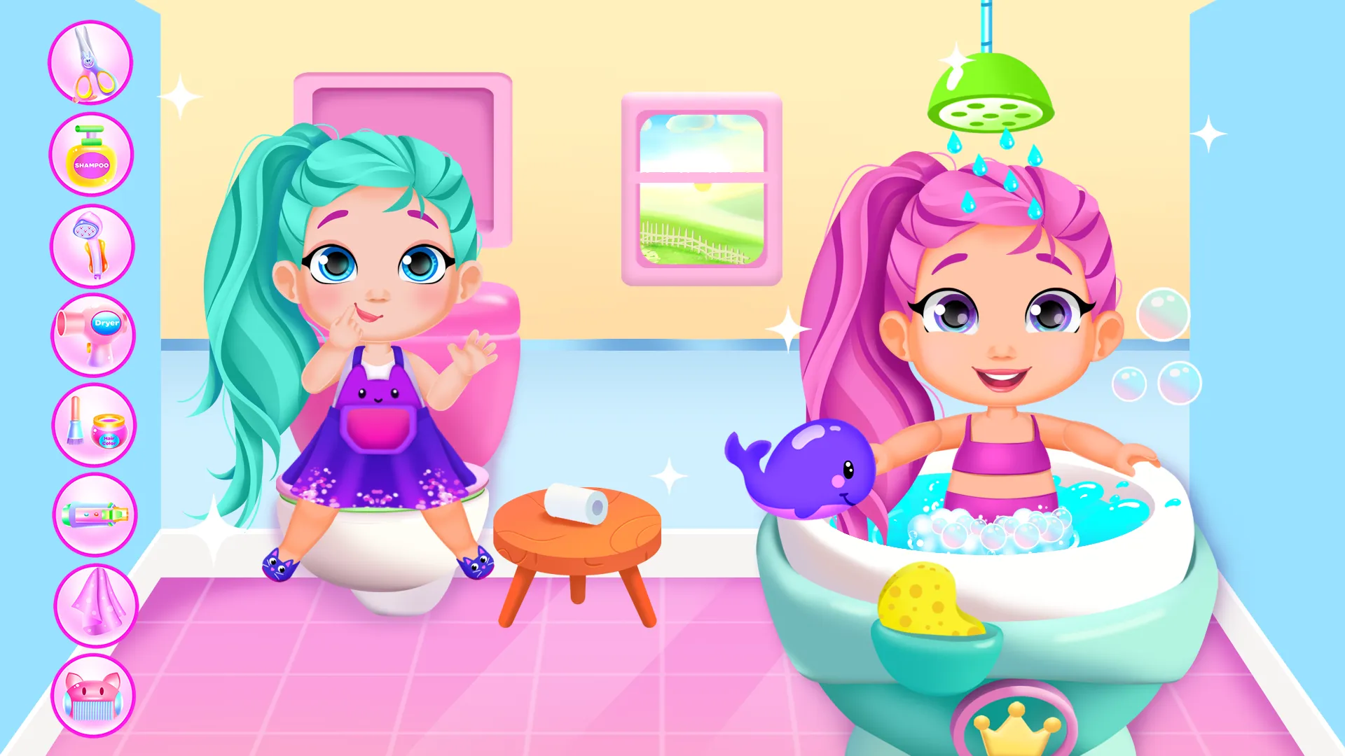 Hair Salon and Dress Up Girl | Indus Appstore | Screenshot