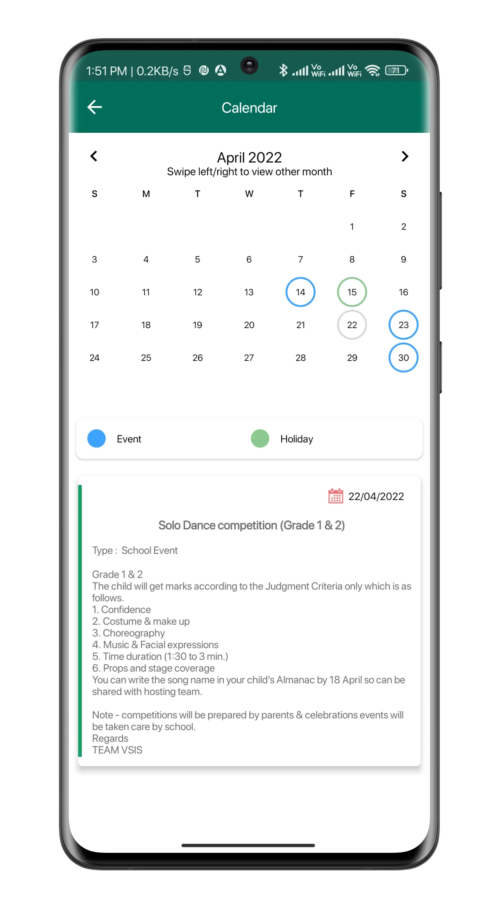 Somerville School, Vasundhara | Indus Appstore | Screenshot