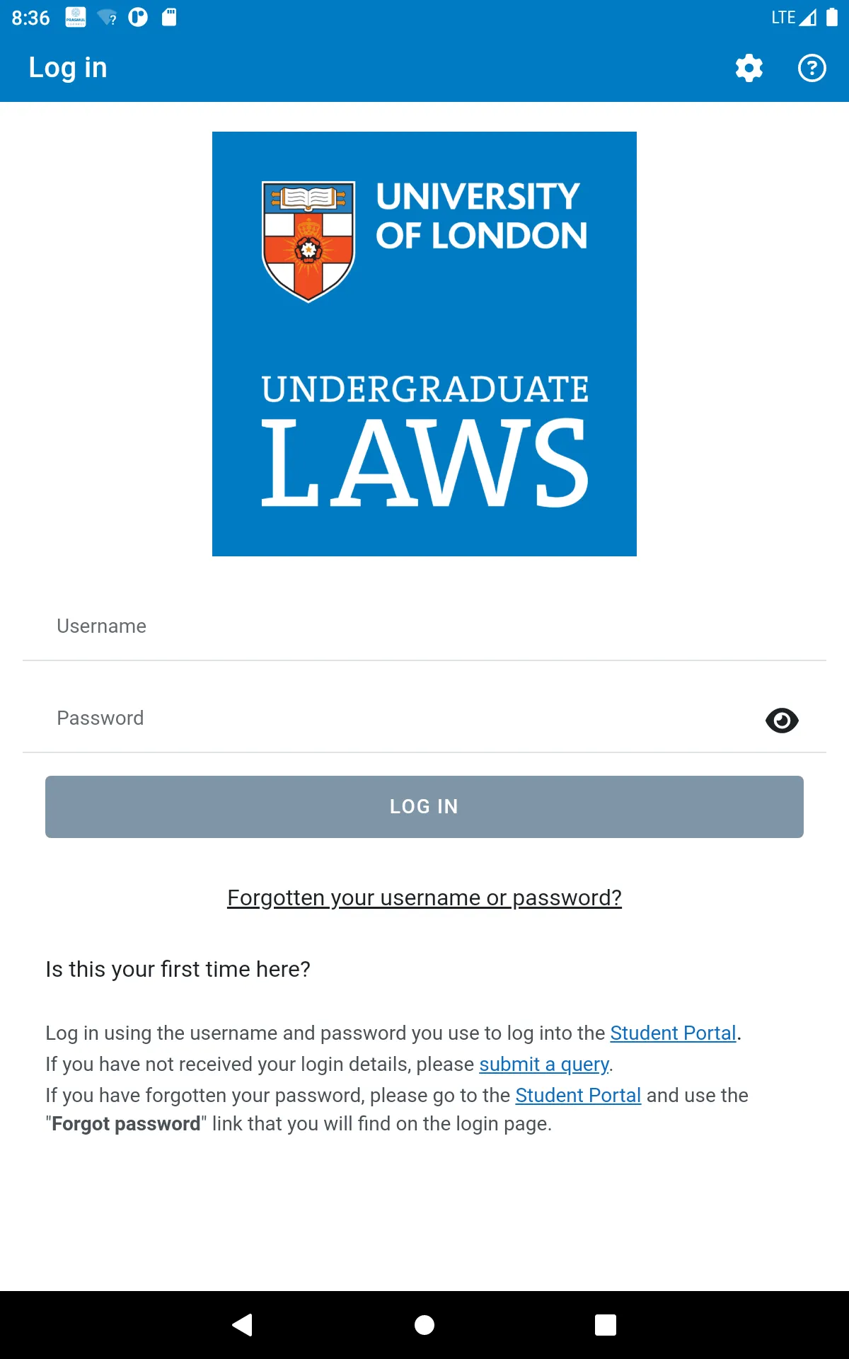 UG LAWS VLE | Indus Appstore | Screenshot