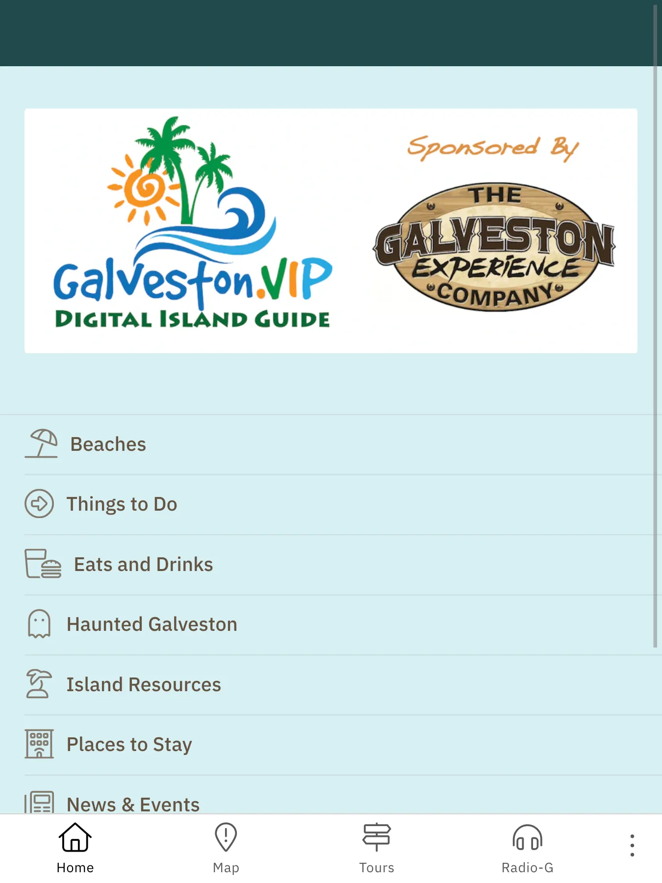 Galveston Digital Guide | Indus Appstore | Screenshot