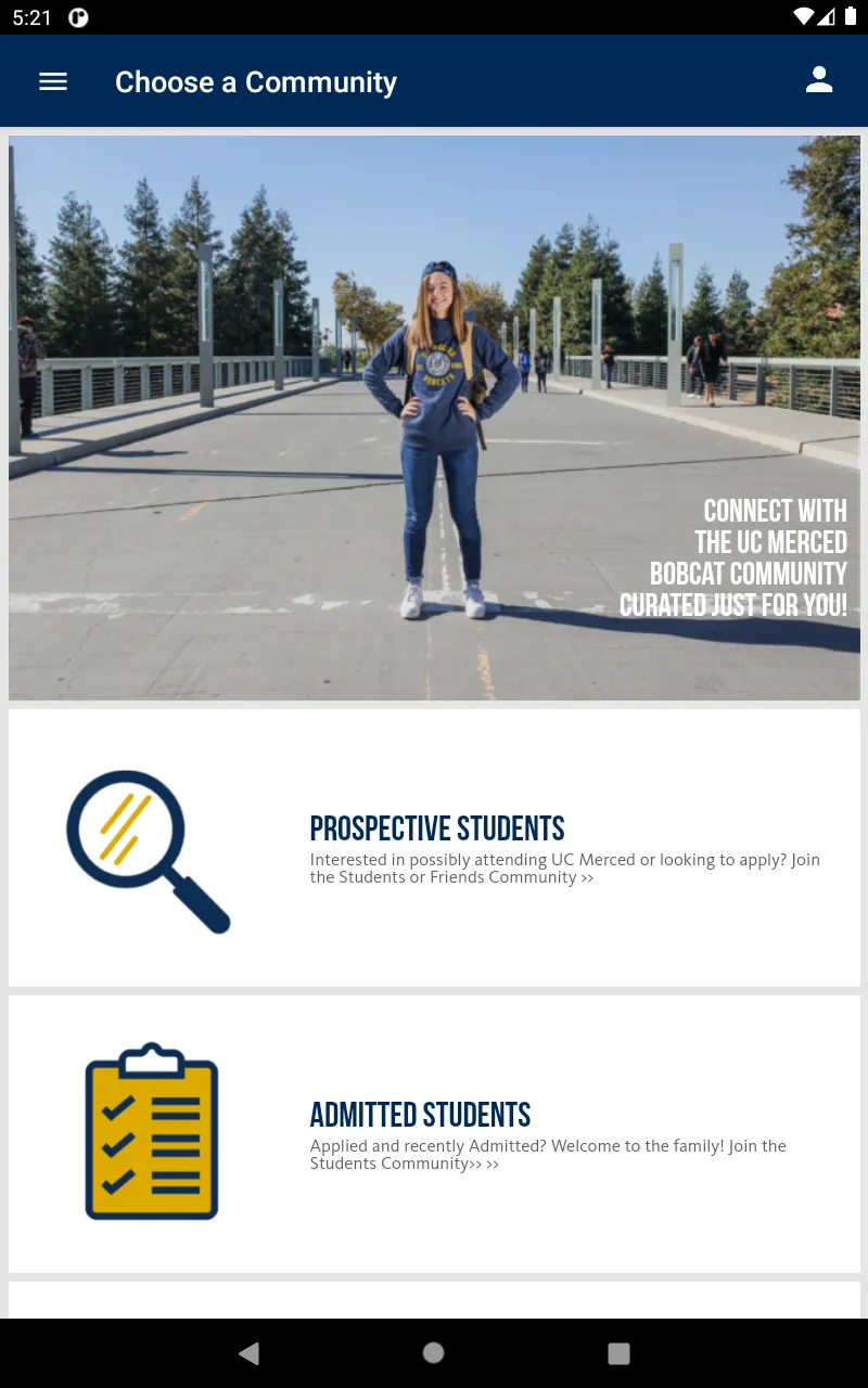 UC Merced Connect | Indus Appstore | Screenshot