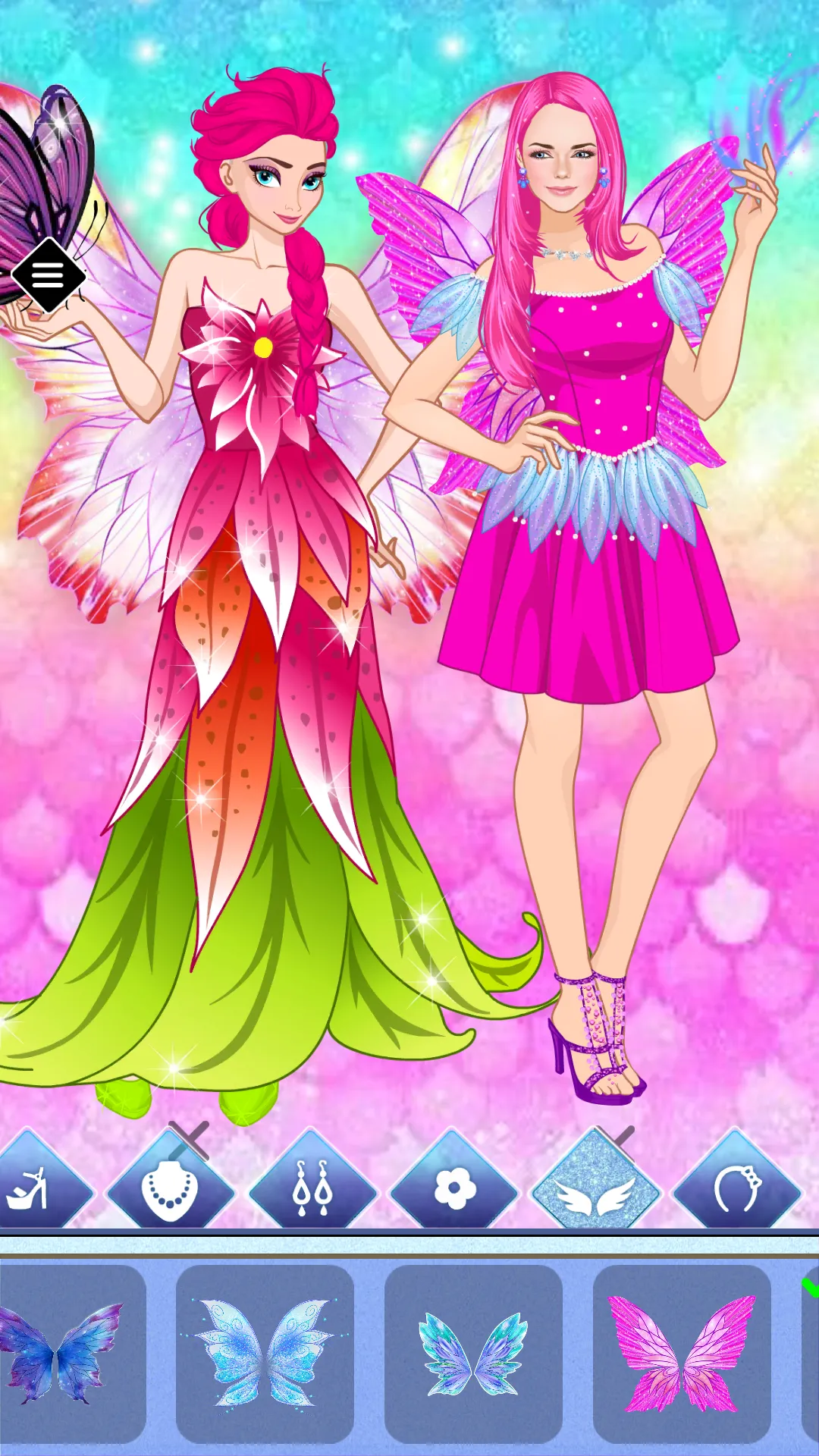 Magic Fairy Butterfly Dress up | Indus Appstore | Screenshot