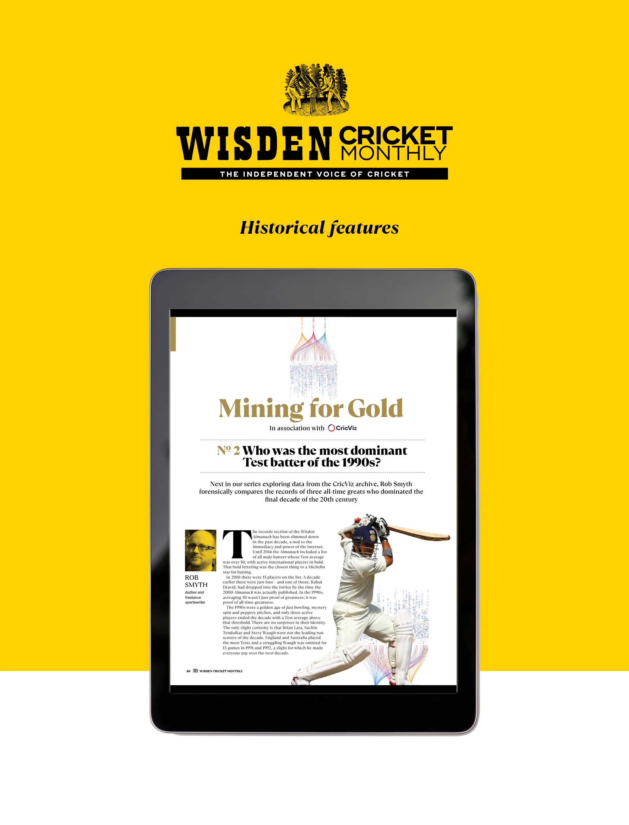 Wisden Cricket Monthly | Indus Appstore | Screenshot