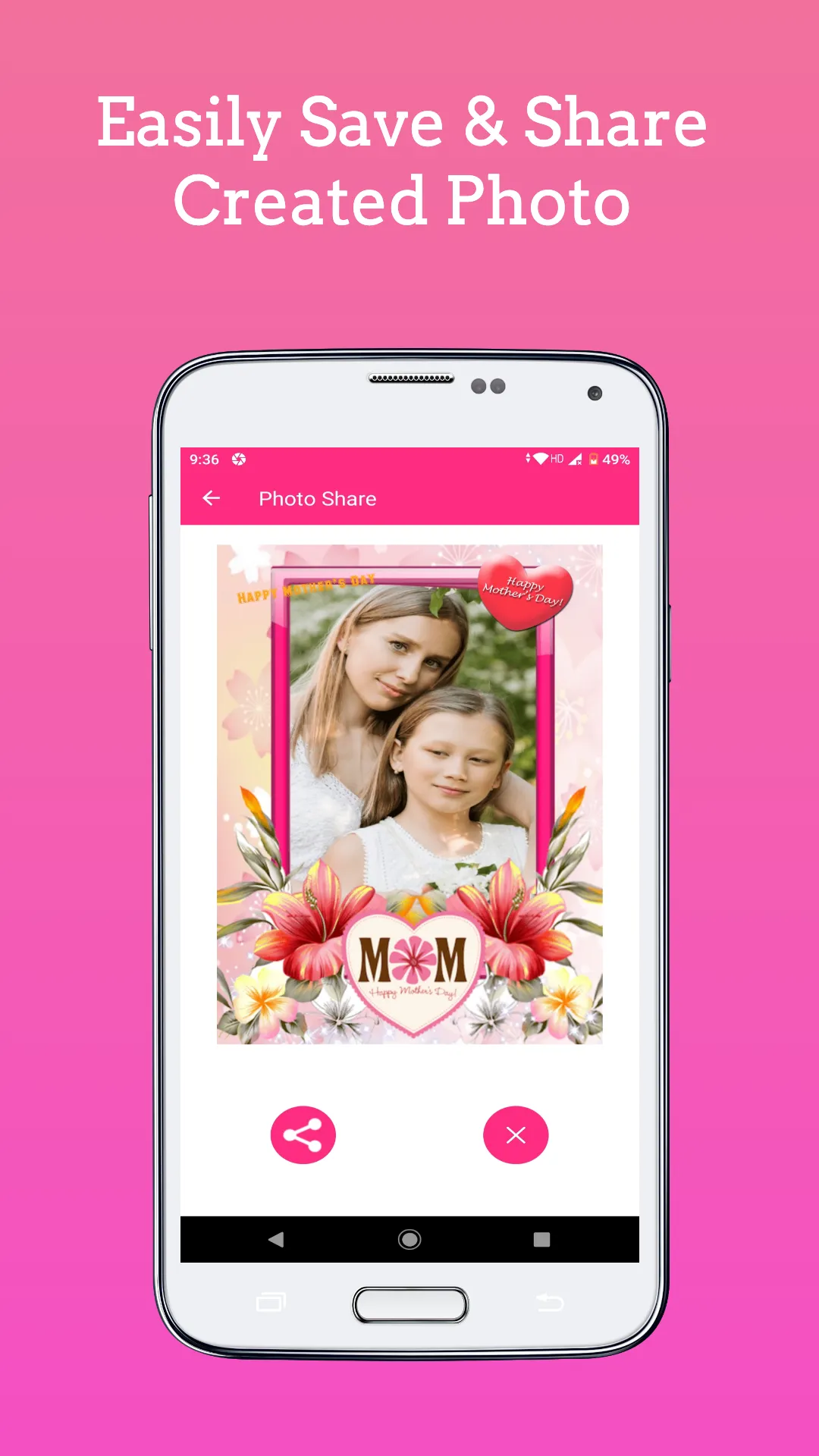 Mother's Day Photo Frames 2024 | Indus Appstore | Screenshot