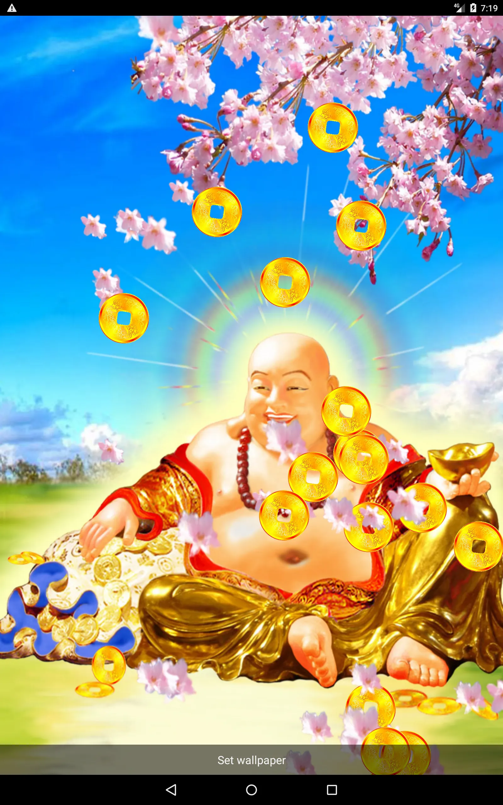 Buddha Maitreya live wallpaper | Indus Appstore | Screenshot