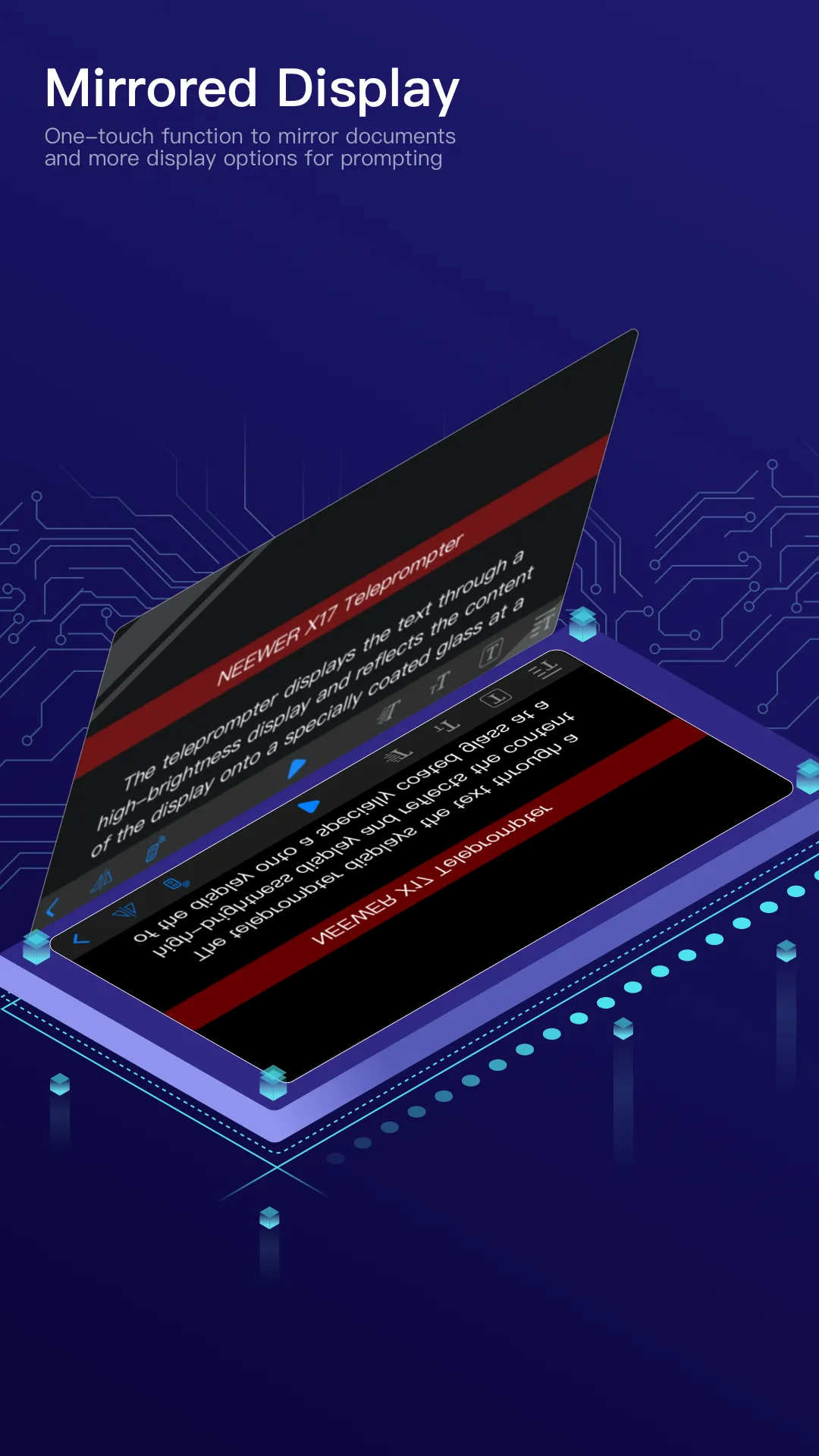 NEEWER Teleprompter | Indus Appstore | Screenshot