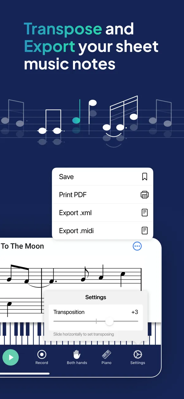 Halbestunde Sheet Music Reader | Indus Appstore | Screenshot