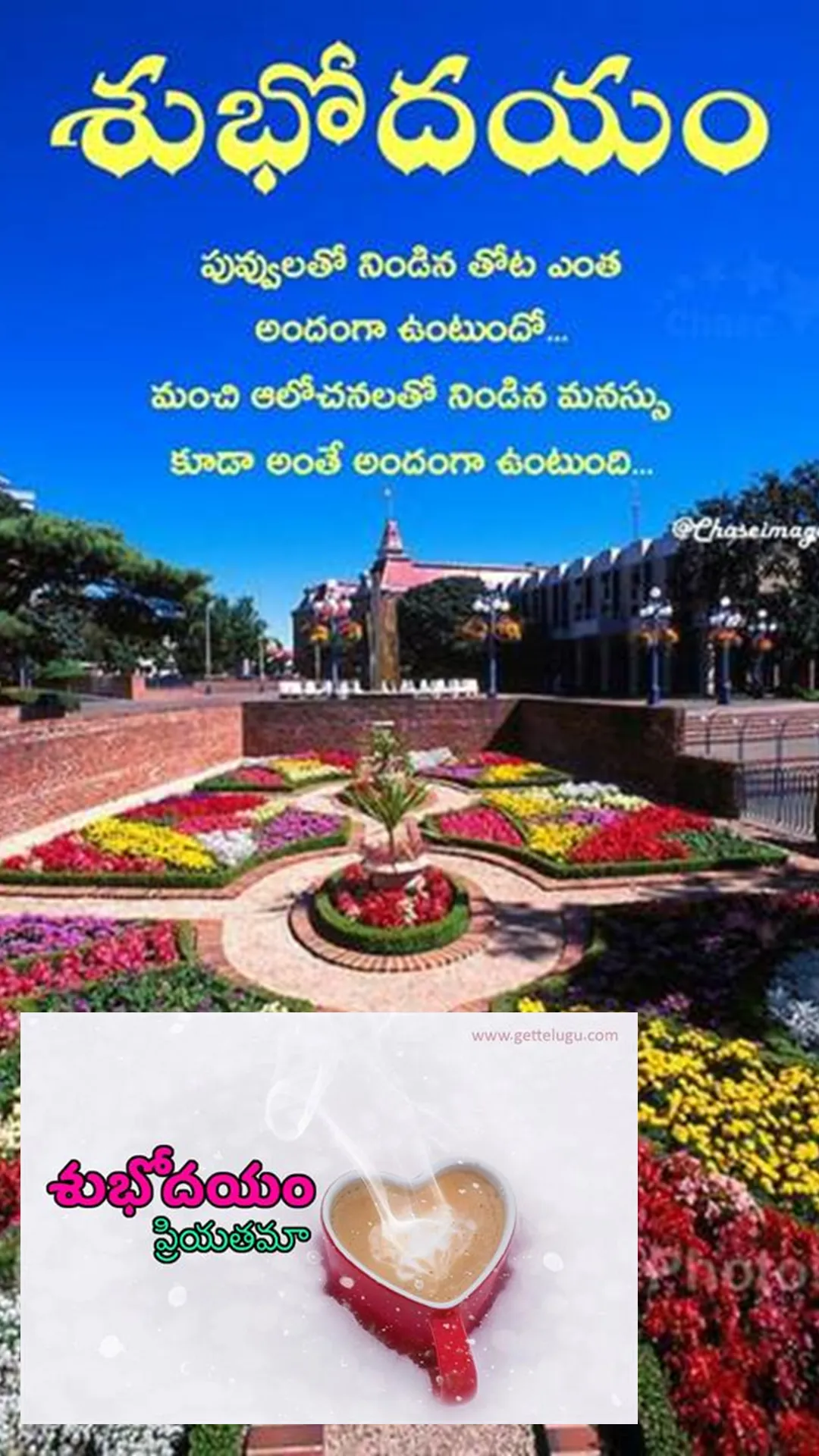 Morning Greeting Quotes Telugu | Indus Appstore | Screenshot