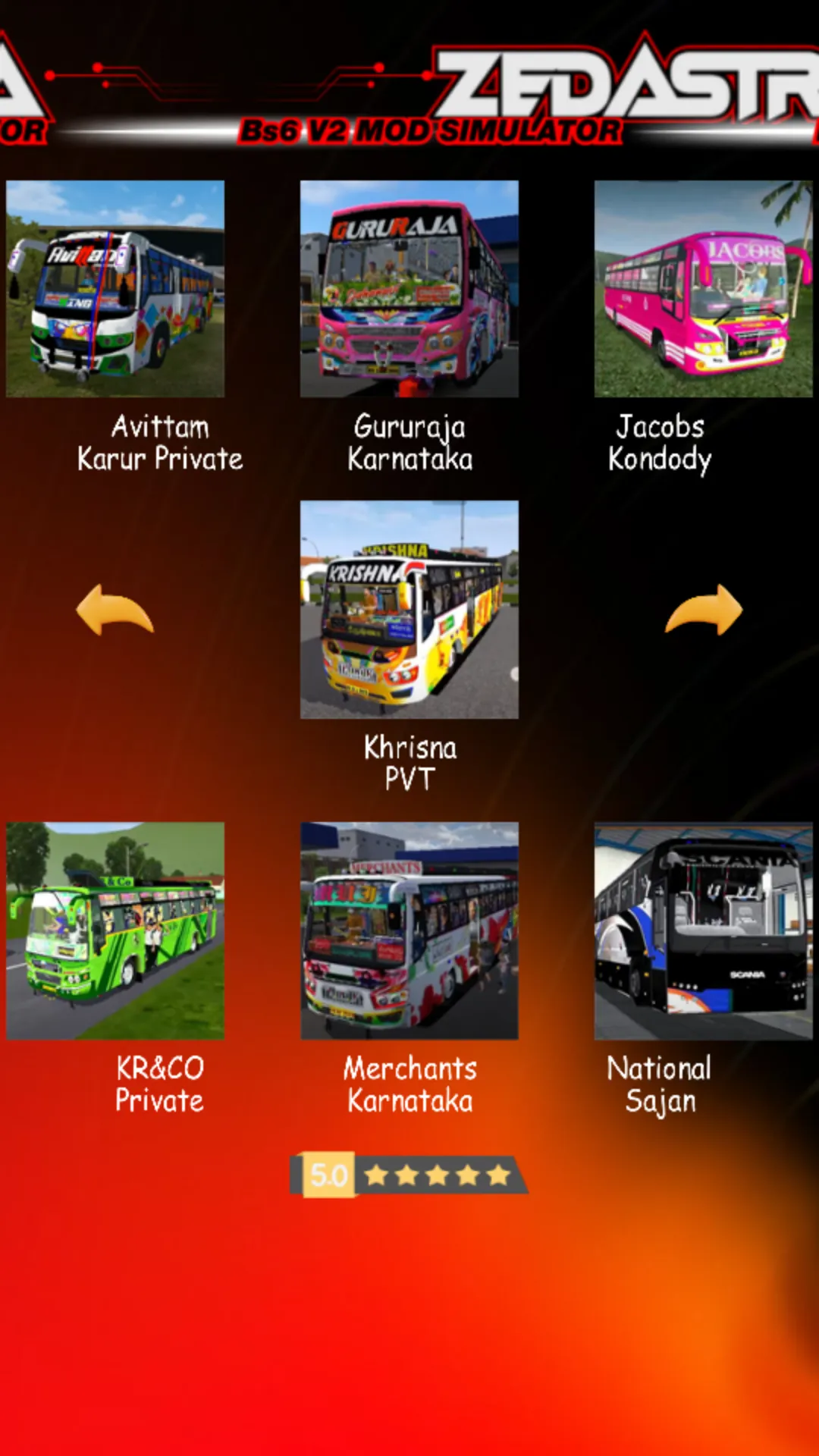 Zedastra Bs6 v2 Mod Simulator | Indus Appstore | Screenshot