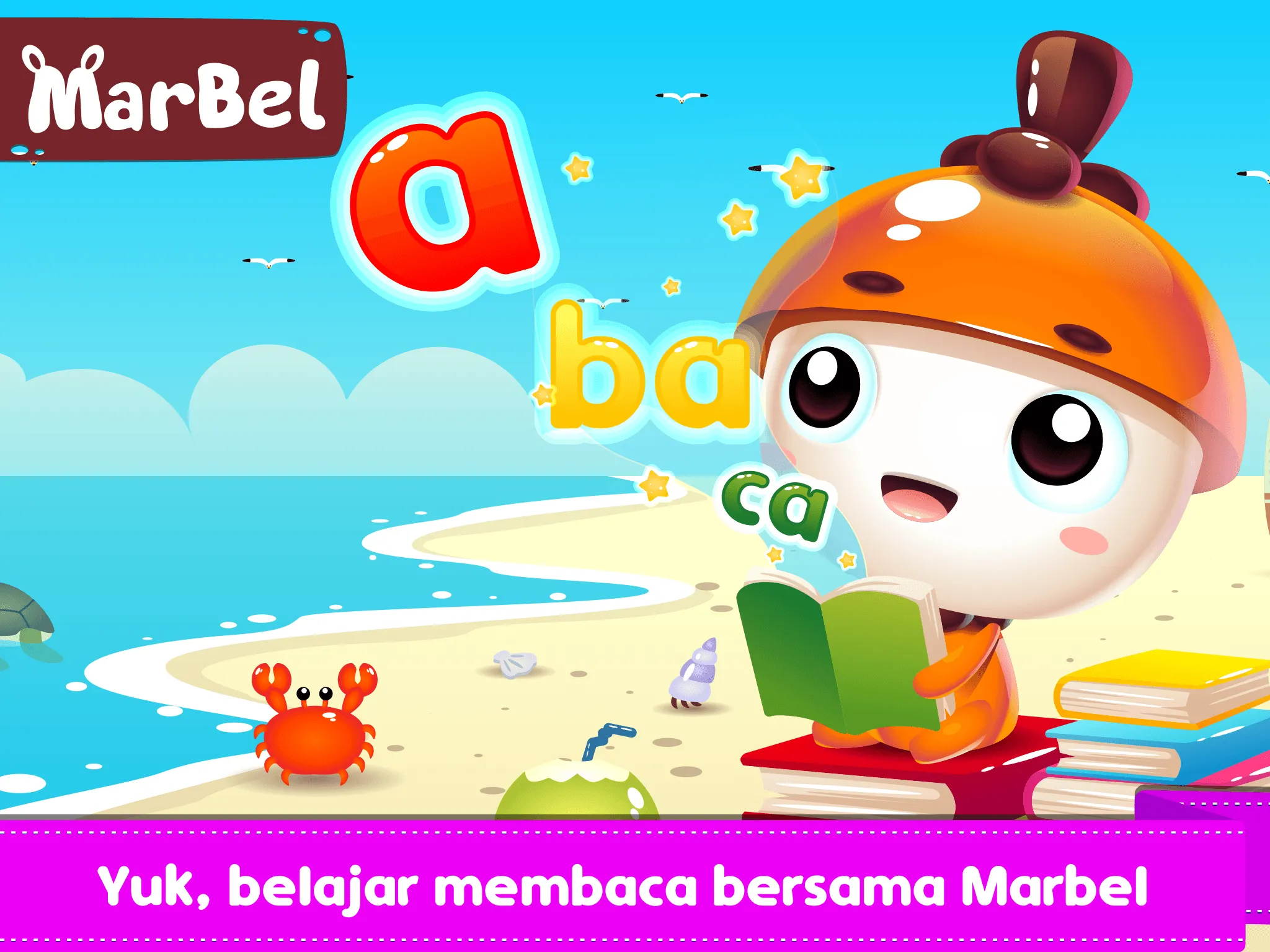 Belajar Membaca Bersama Marbel | Indus Appstore | Screenshot