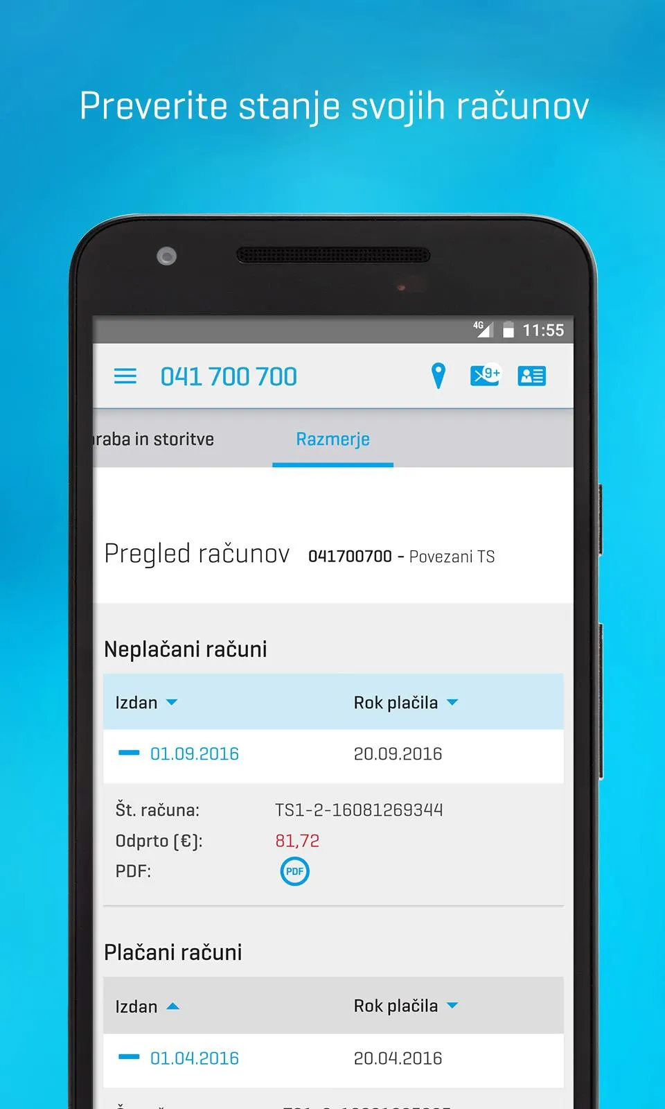 Moj Telekom | Indus Appstore | Screenshot