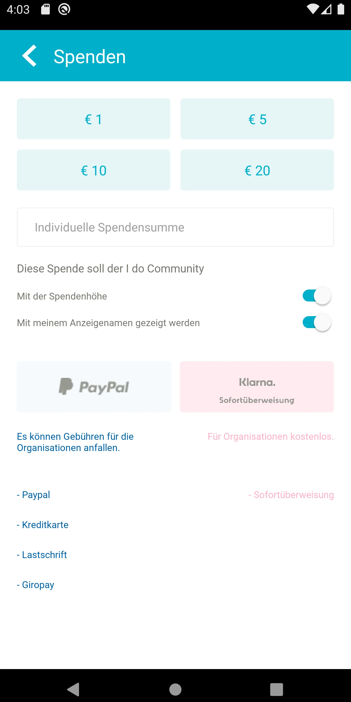 I do – die Community für Spend | Indus Appstore | Screenshot