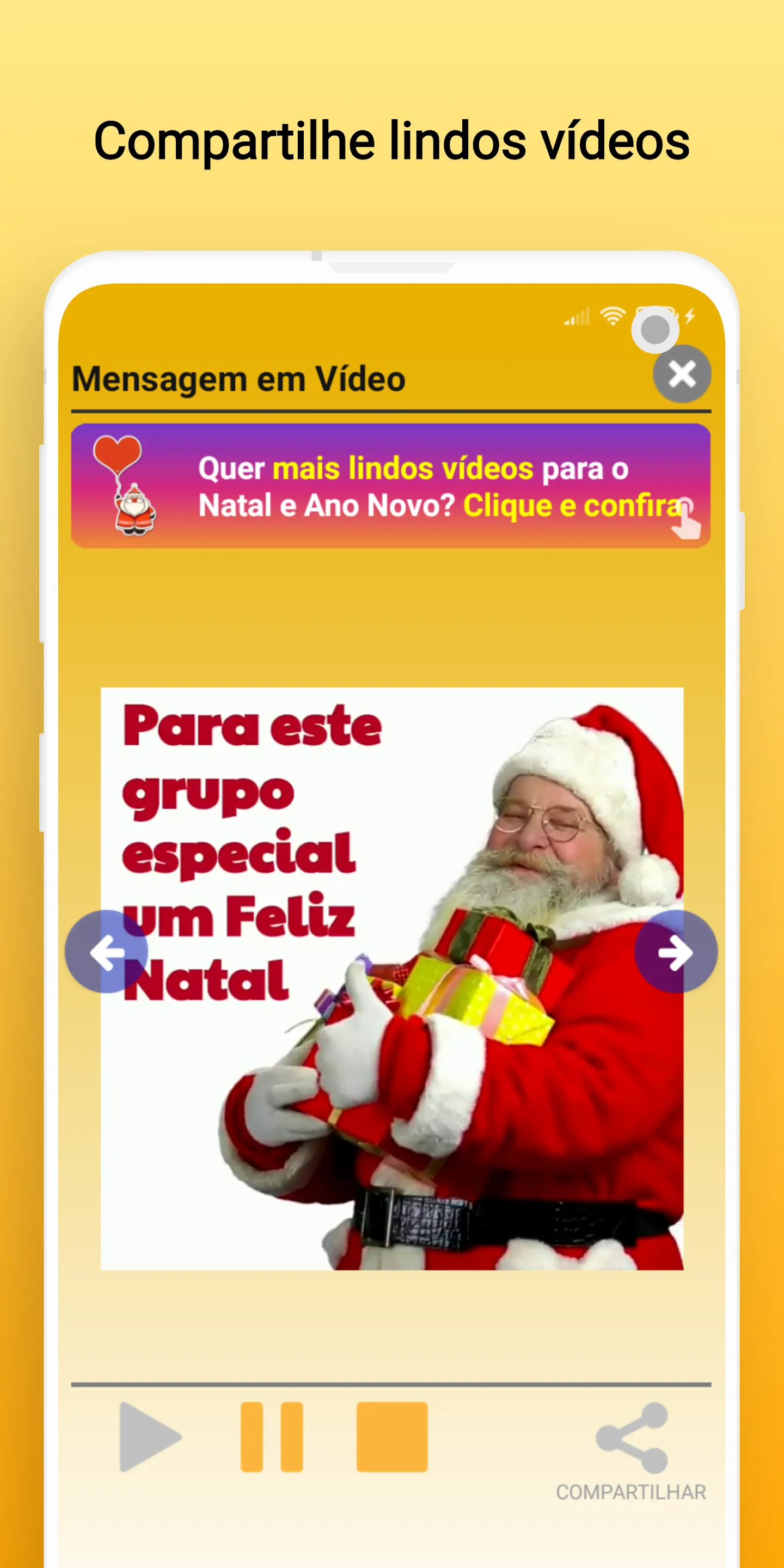 Mensagens de Natal e Ano Novo | Indus Appstore | Screenshot