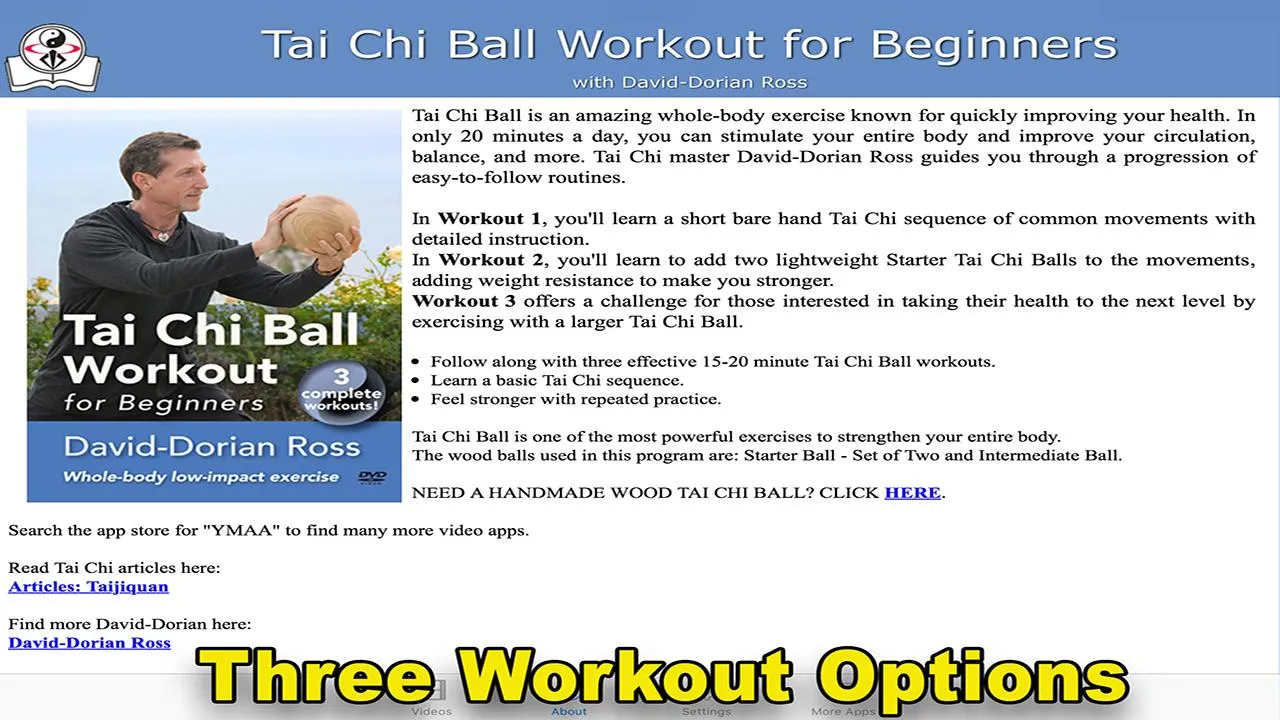 Tai Chi Ball Beginner | Indus Appstore | Screenshot