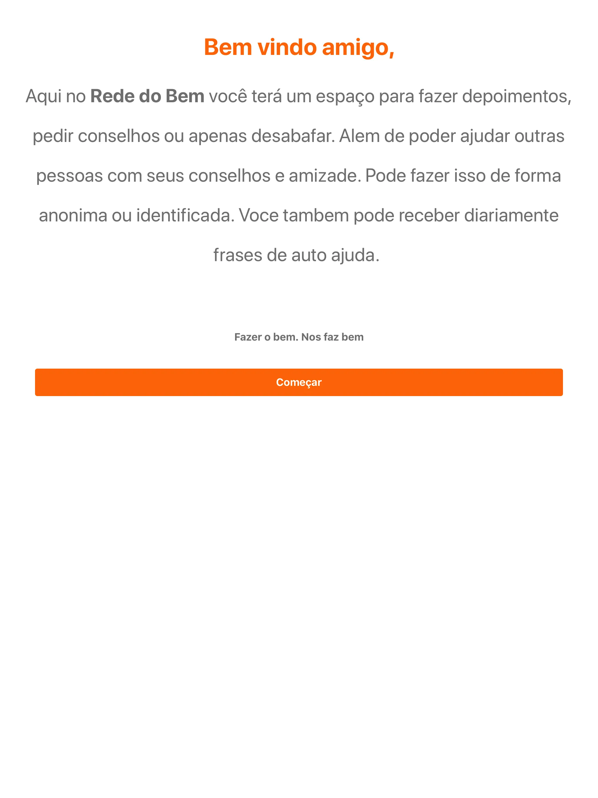 Rede do Bem | Indus Appstore | Screenshot