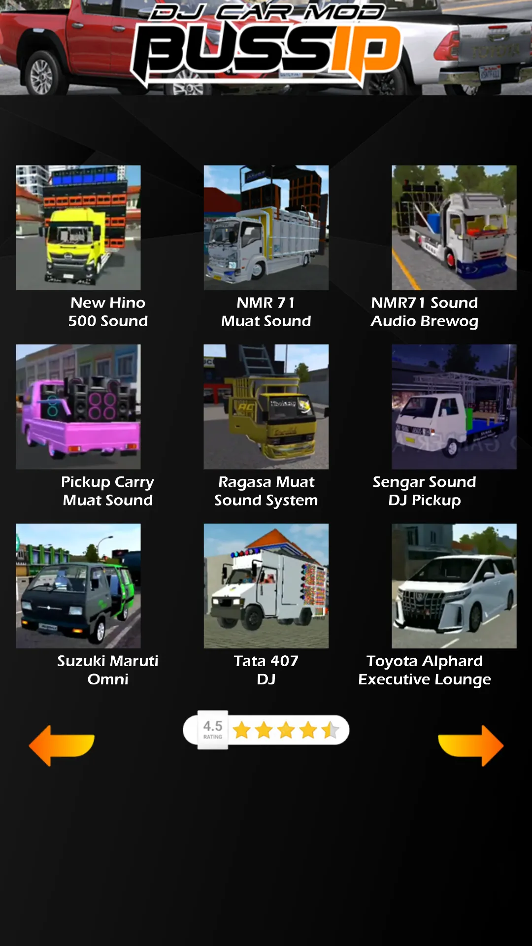 Dj Car Mod App Bussid | Indus Appstore | Screenshot