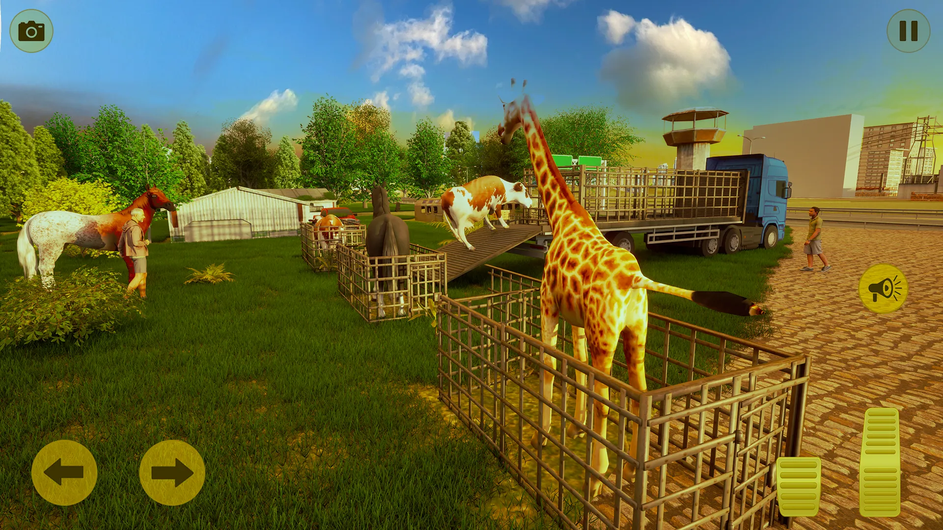 Asian Animal Van Games Sim | Indus Appstore | Screenshot