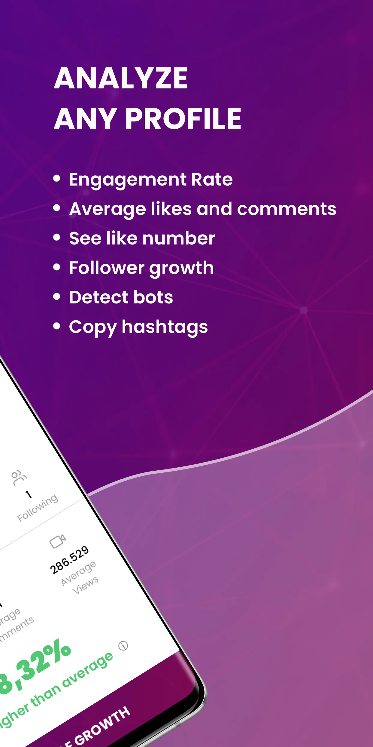 NotJustAnalytics - Followers & | Indus Appstore | Screenshot