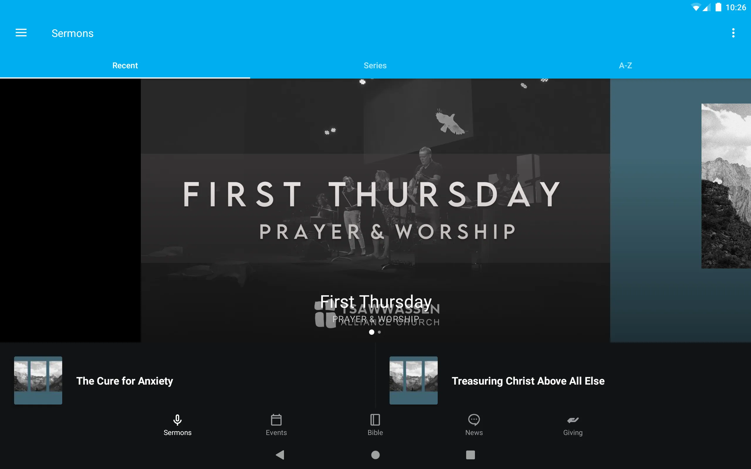 Tsawwassen Alliance Church | Indus Appstore | Screenshot