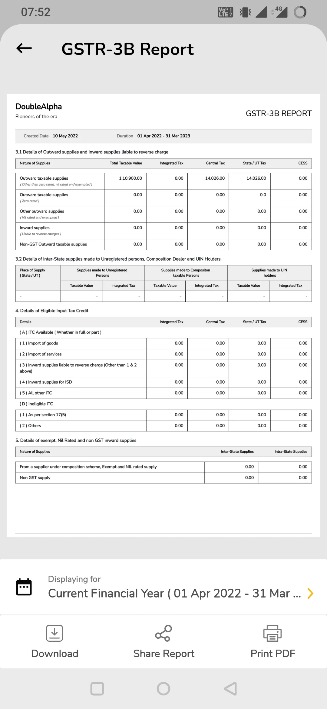 Vasoolbook: GST Accounting App | Indus Appstore | Screenshot