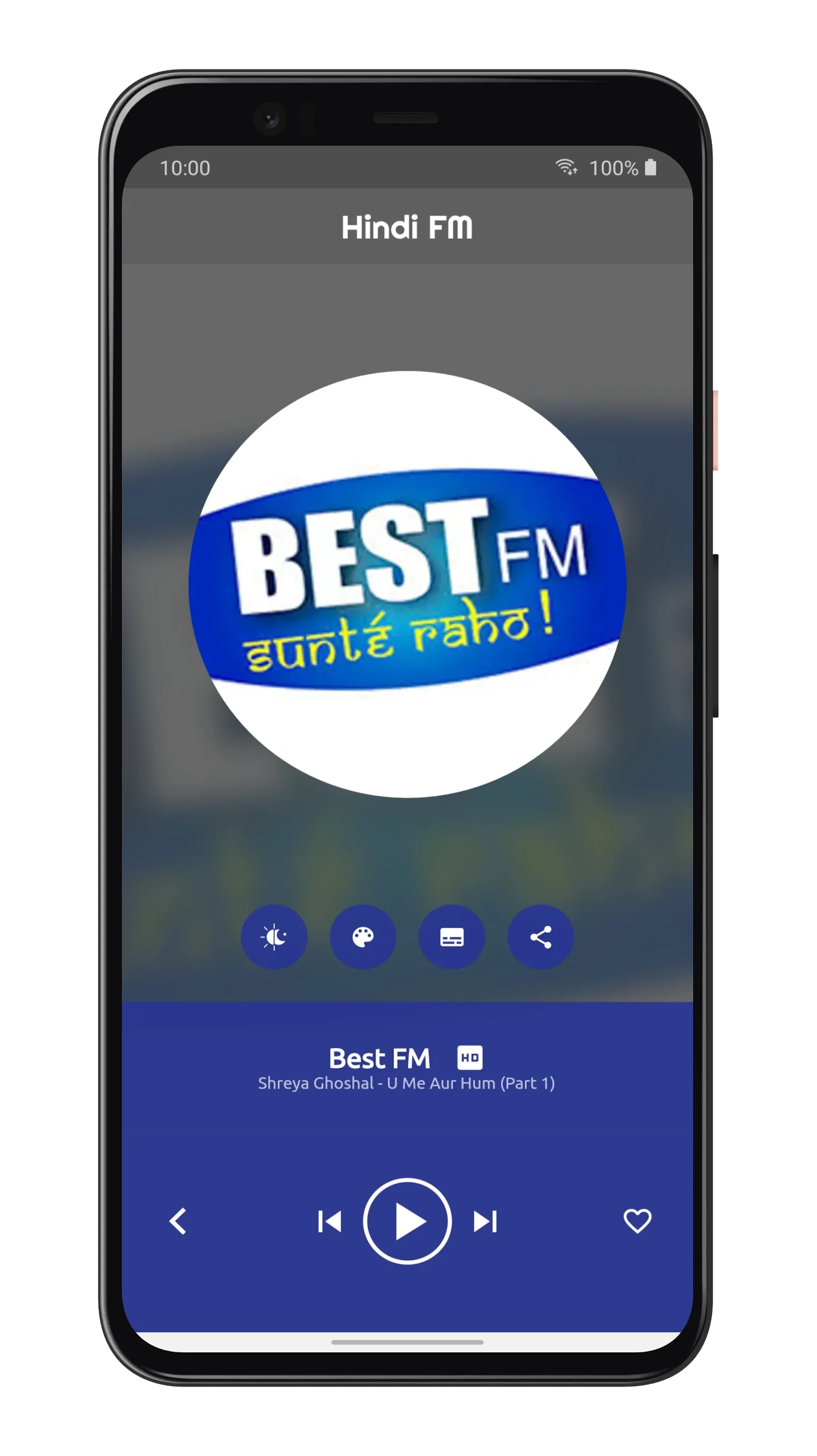 Hindi FM Radio Hindi Songs | Indus Appstore | Screenshot