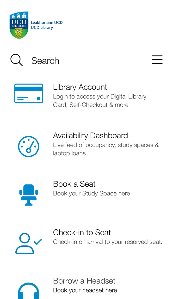 UCD Library | Indus Appstore | Screenshot