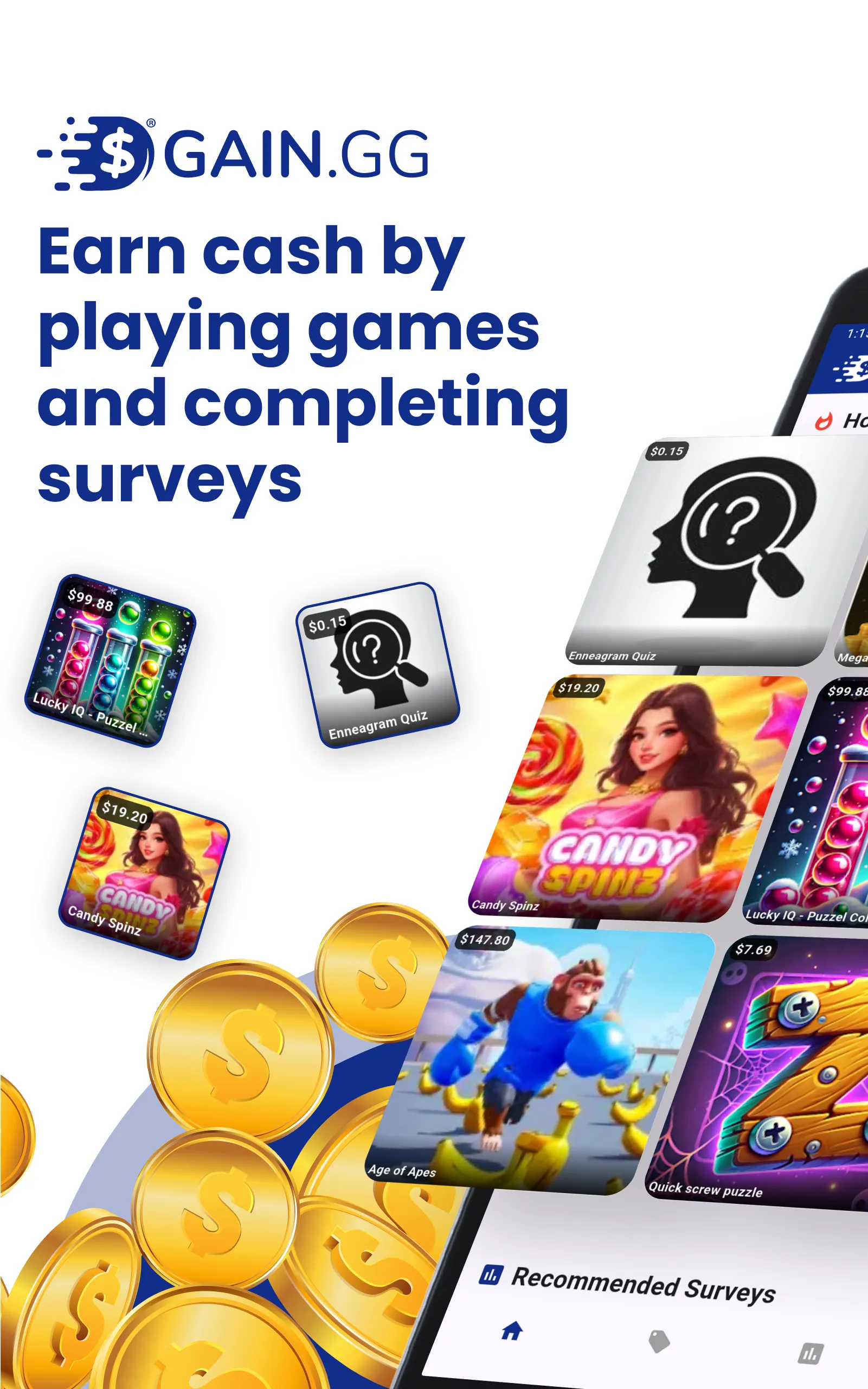GAIN.GG – Earn Cash | Indus Appstore | Screenshot