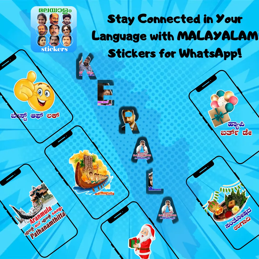 Malayalam WAStickers for Chat | Indus Appstore | Screenshot