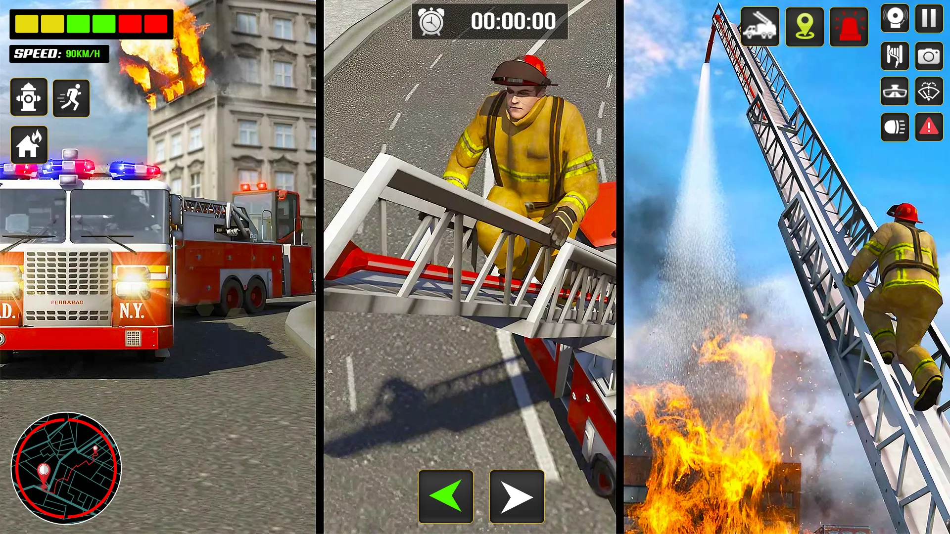 Fire Engine Truck Driving Sim | Indus Appstore | Screenshot