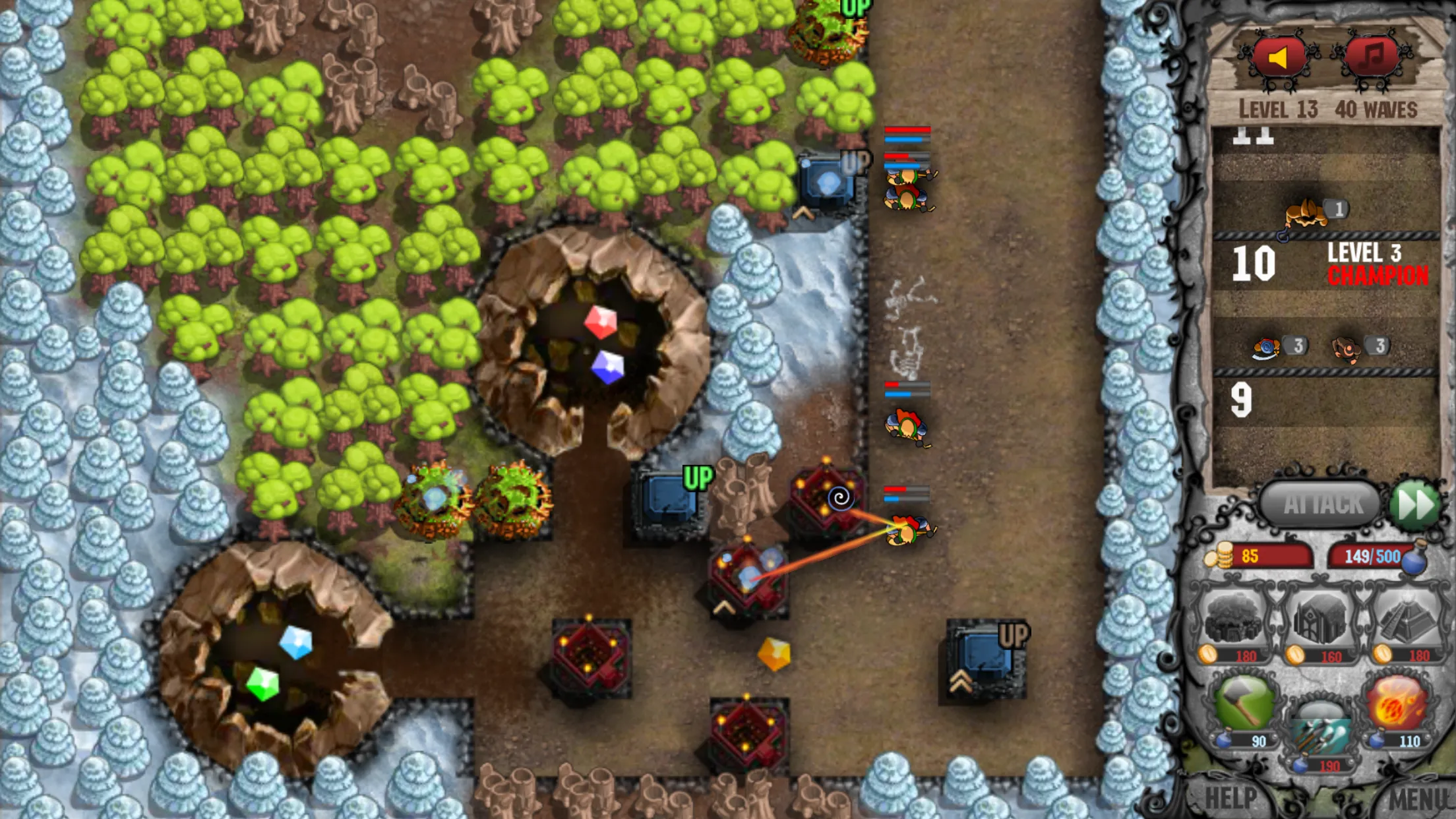 Cursed Treasure Tower Defense | Indus Appstore | Screenshot