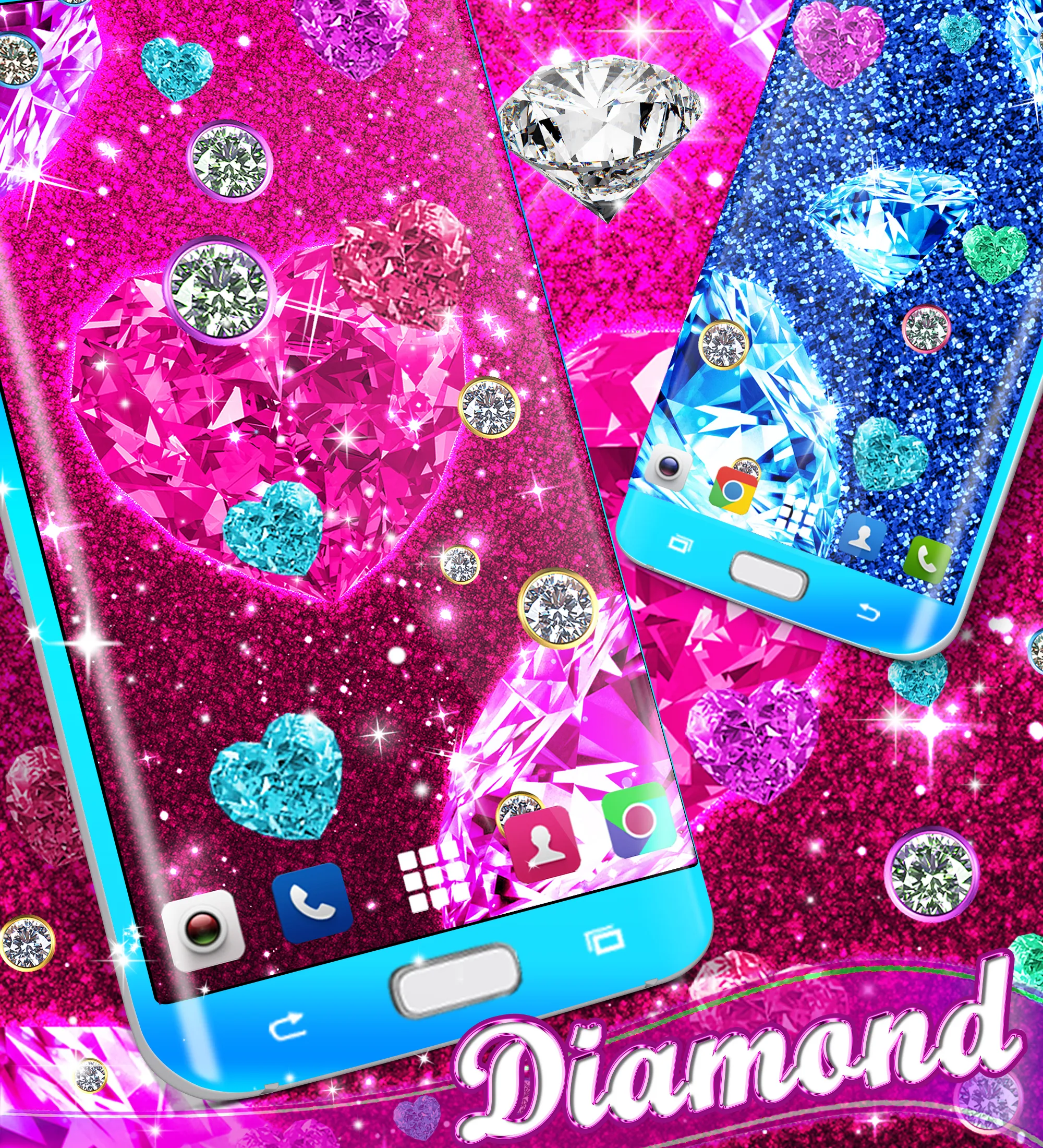 Diamond live wallpaper | Indus Appstore | Screenshot