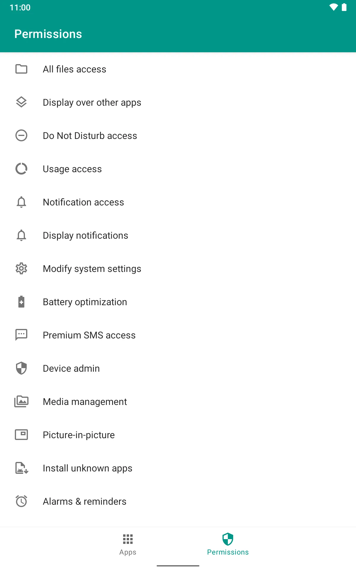 Hidden permissions manager | Indus Appstore | Screenshot