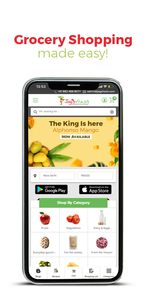 Jagsfresh:Handpicked Groceries | Indus Appstore | Screenshot