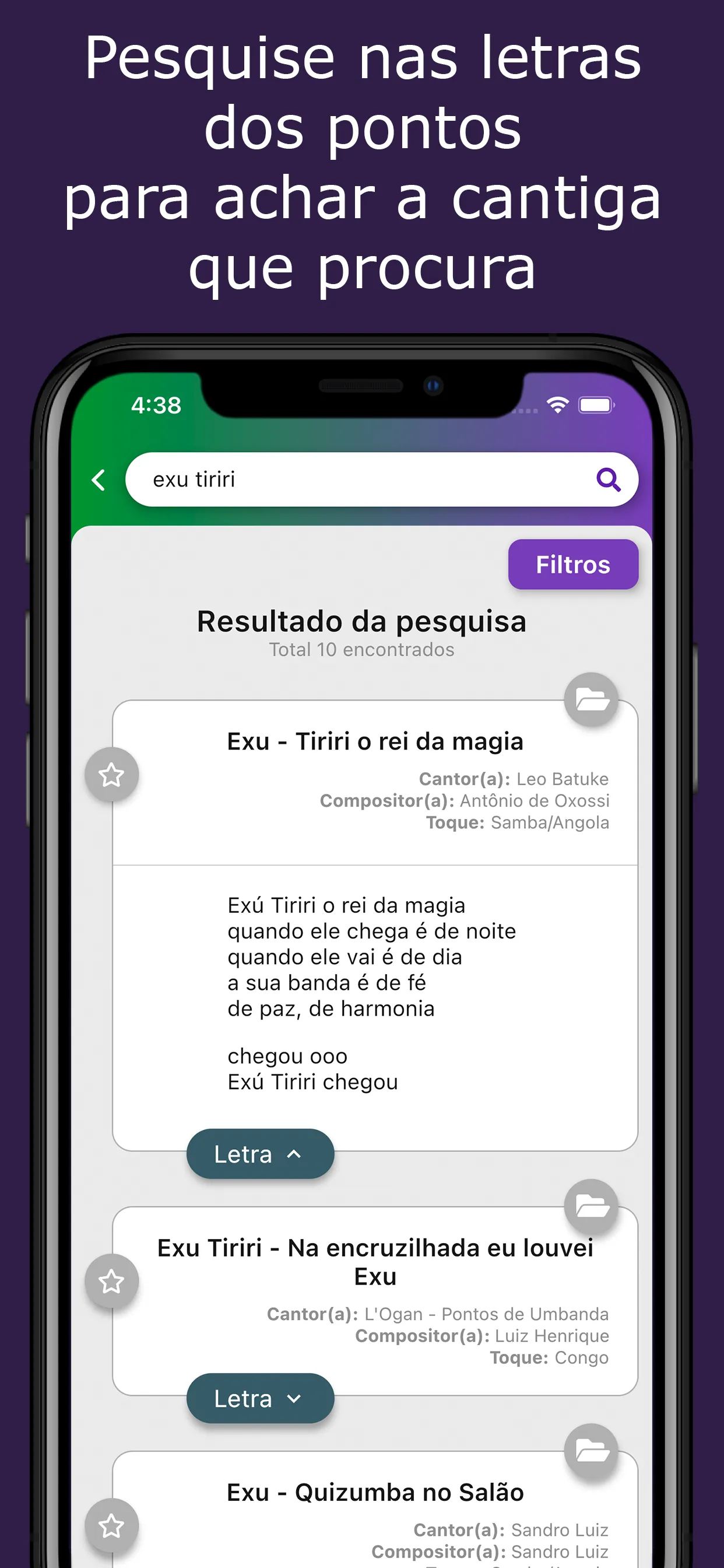 Pontos Cantados de Umbanda | Indus Appstore | Screenshot