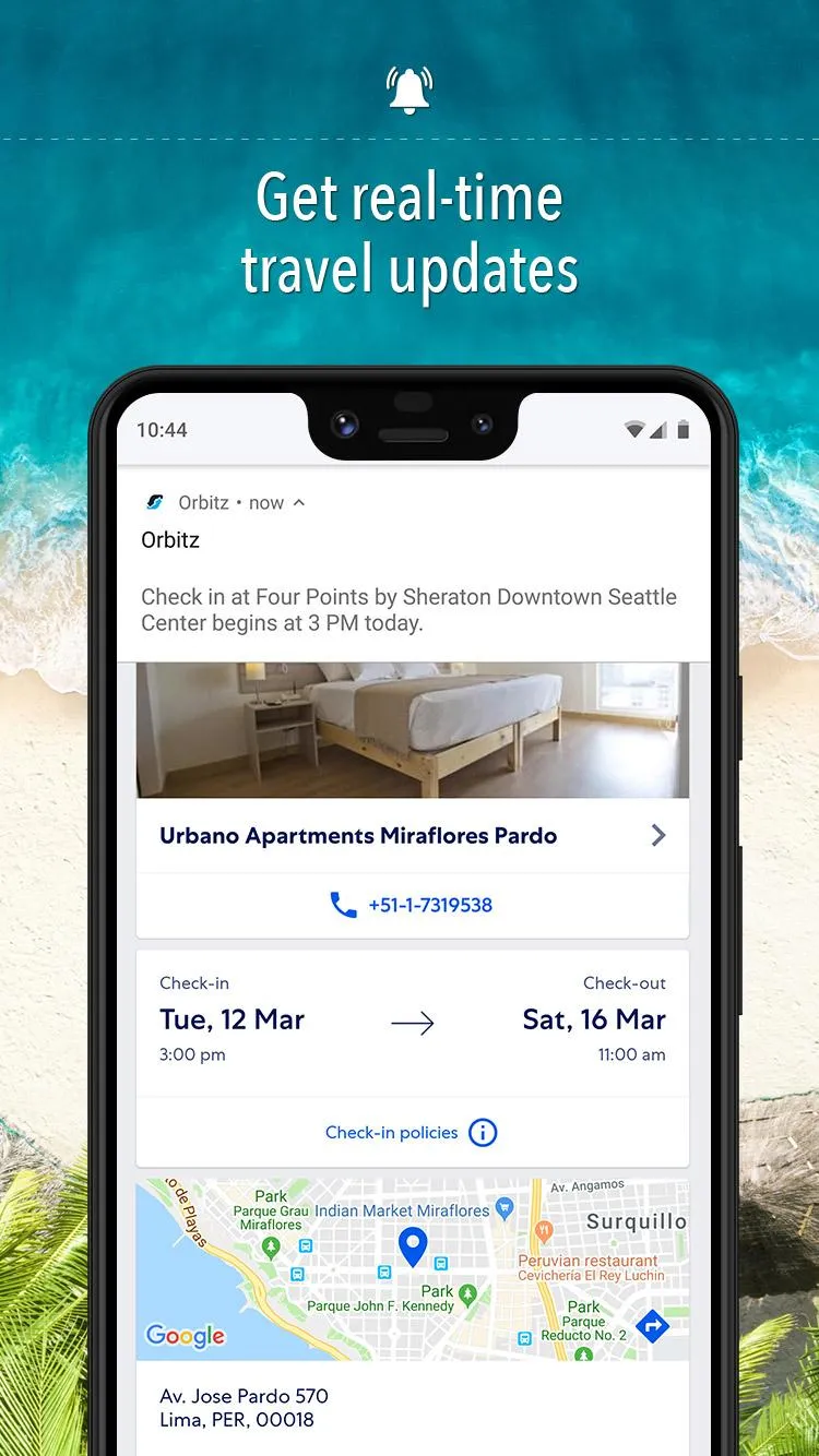 Orbitz Hotels & Flights | Indus Appstore | Screenshot