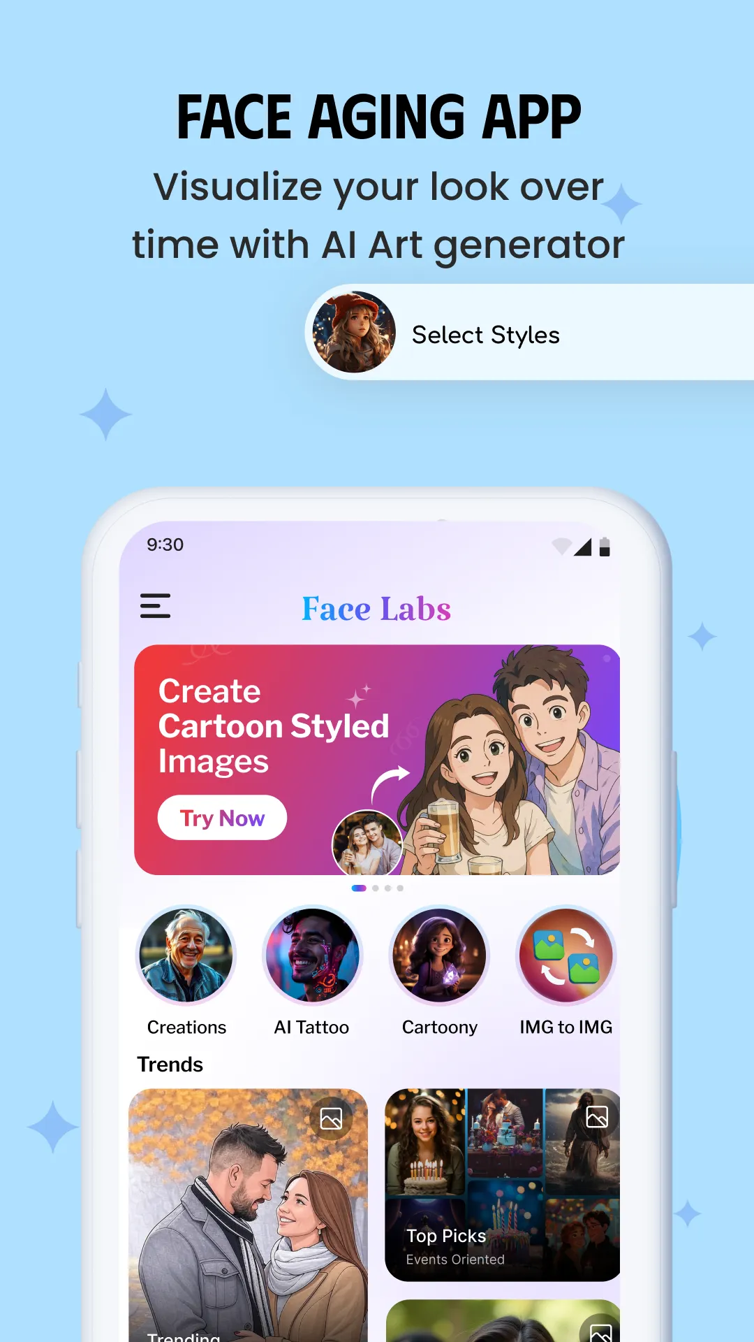 Face Aging App: AI Generator | Indus Appstore | Screenshot