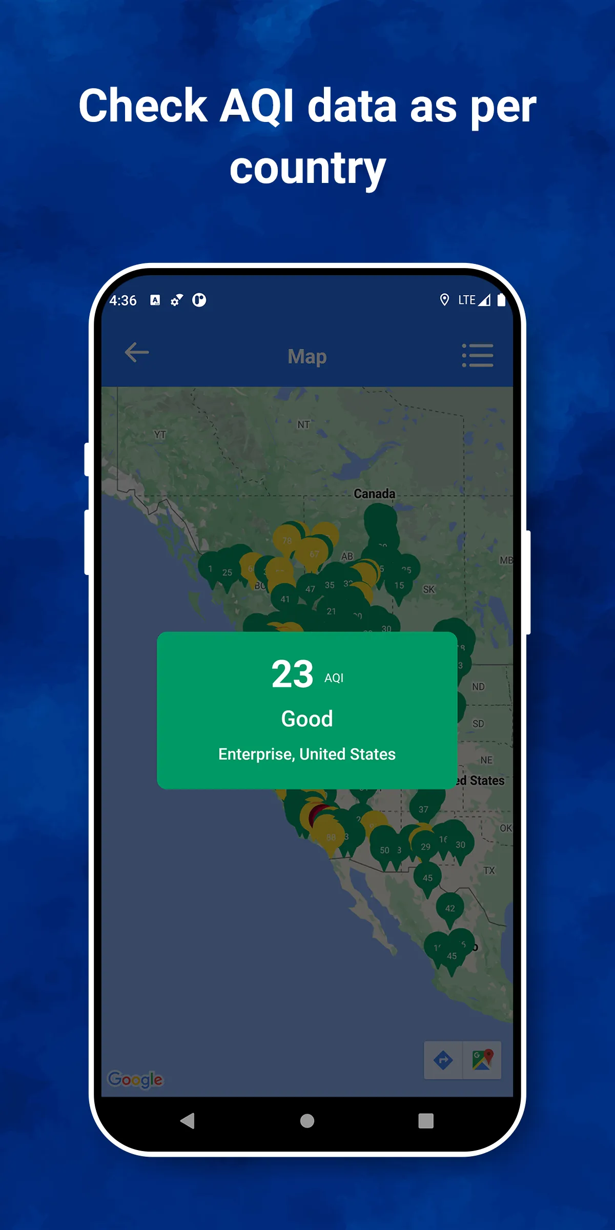 Air Quality Index | Indus Appstore | Screenshot