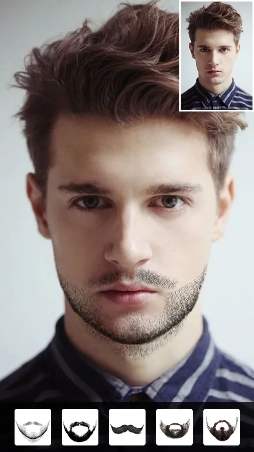 Beard Man: Beard Styles Editor | Indus Appstore | Screenshot