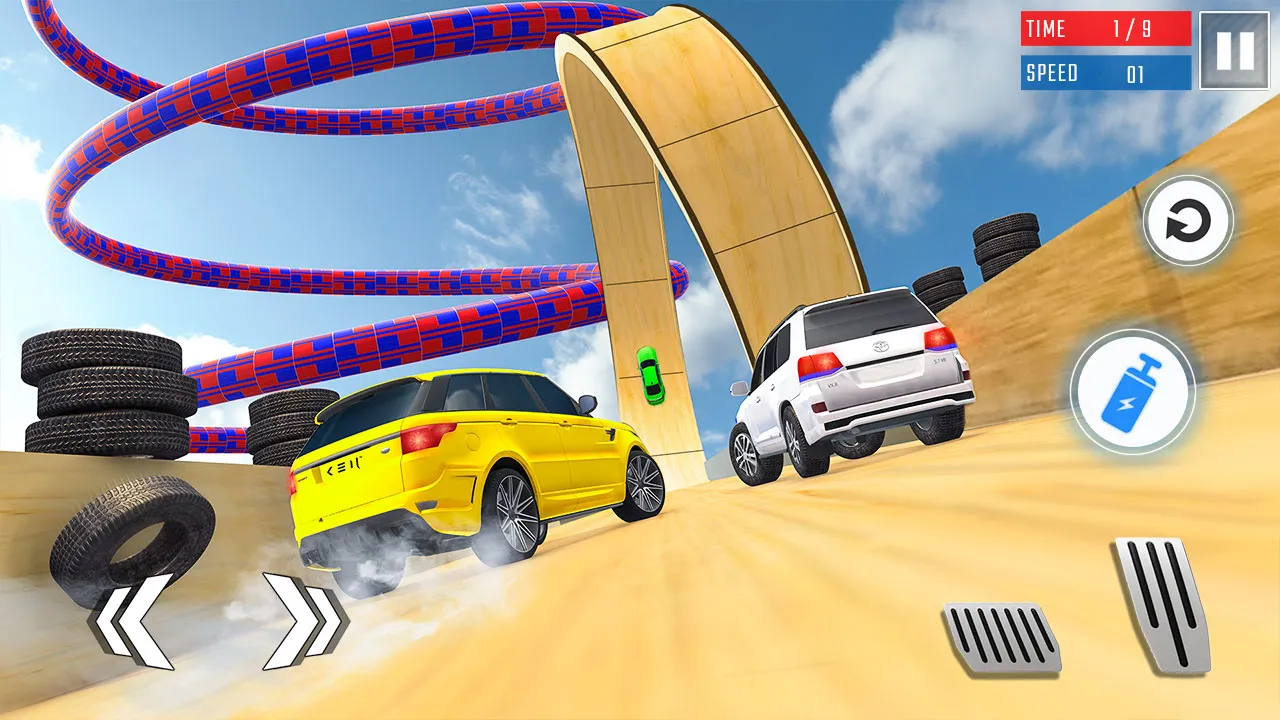 Maga Car Games: GT Stunts Race | Indus Appstore | Screenshot