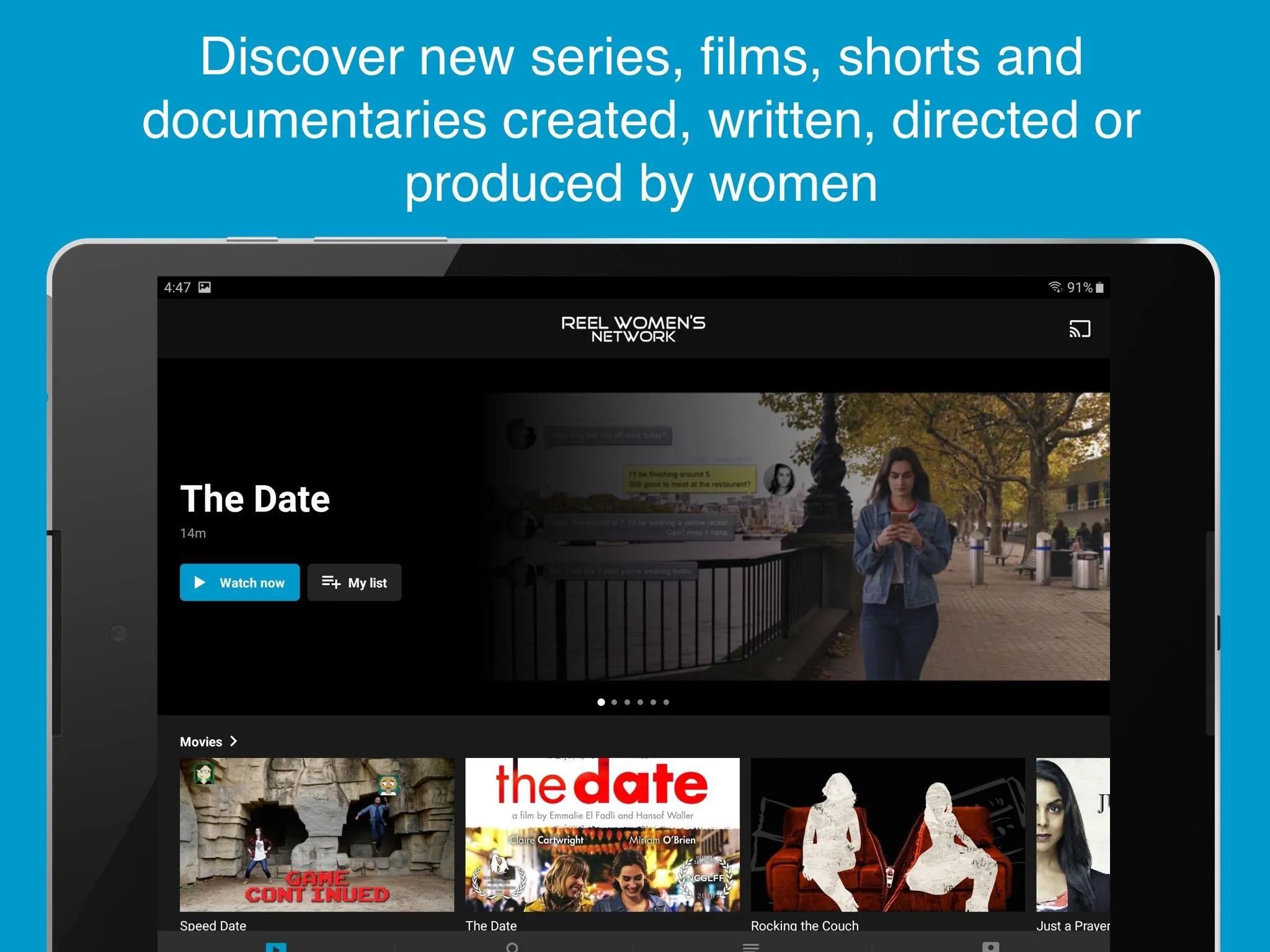 Reel Women's Network | Indus Appstore | Screenshot