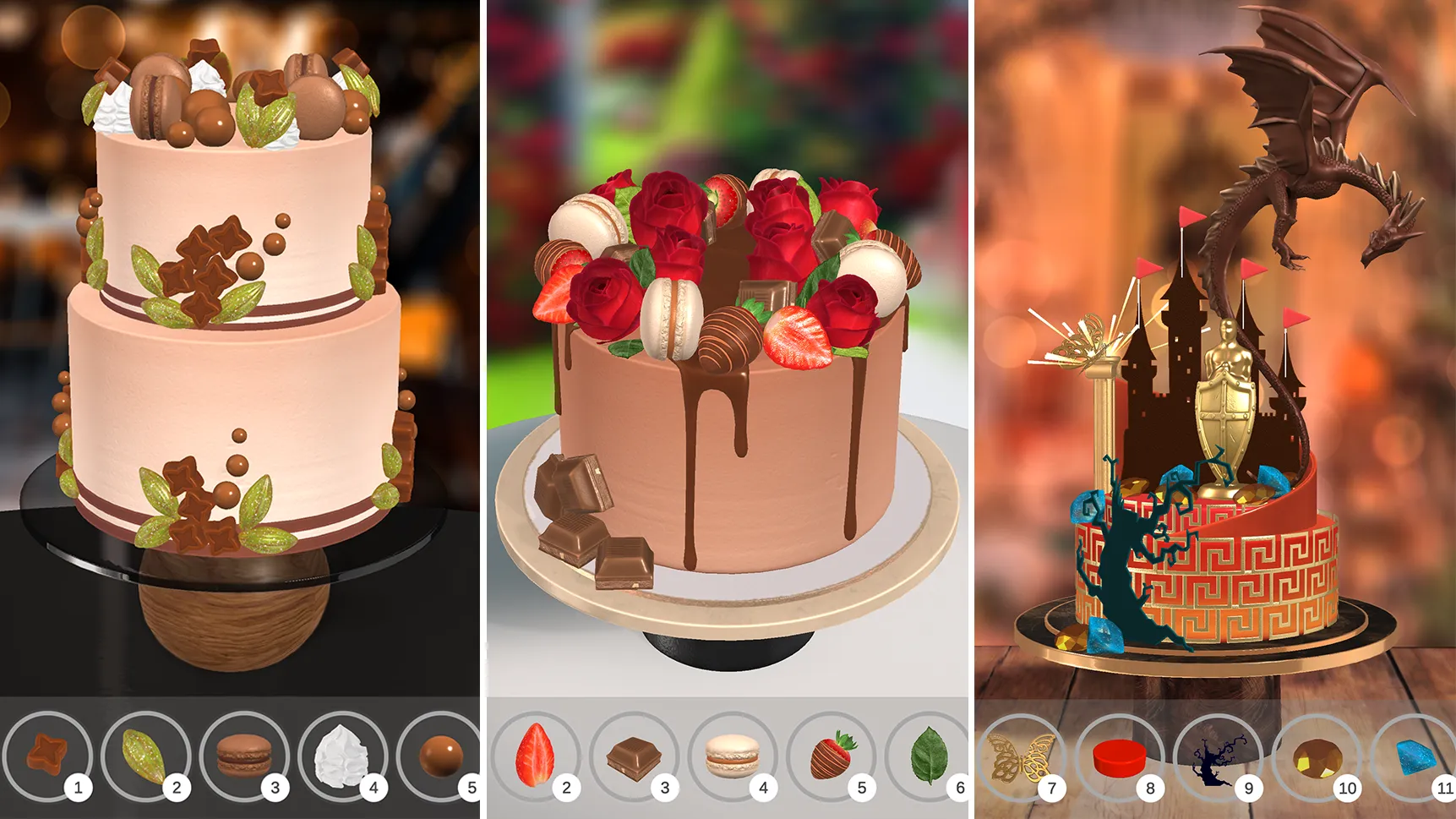 Cake Coloring 3D | Indus Appstore | Screenshot