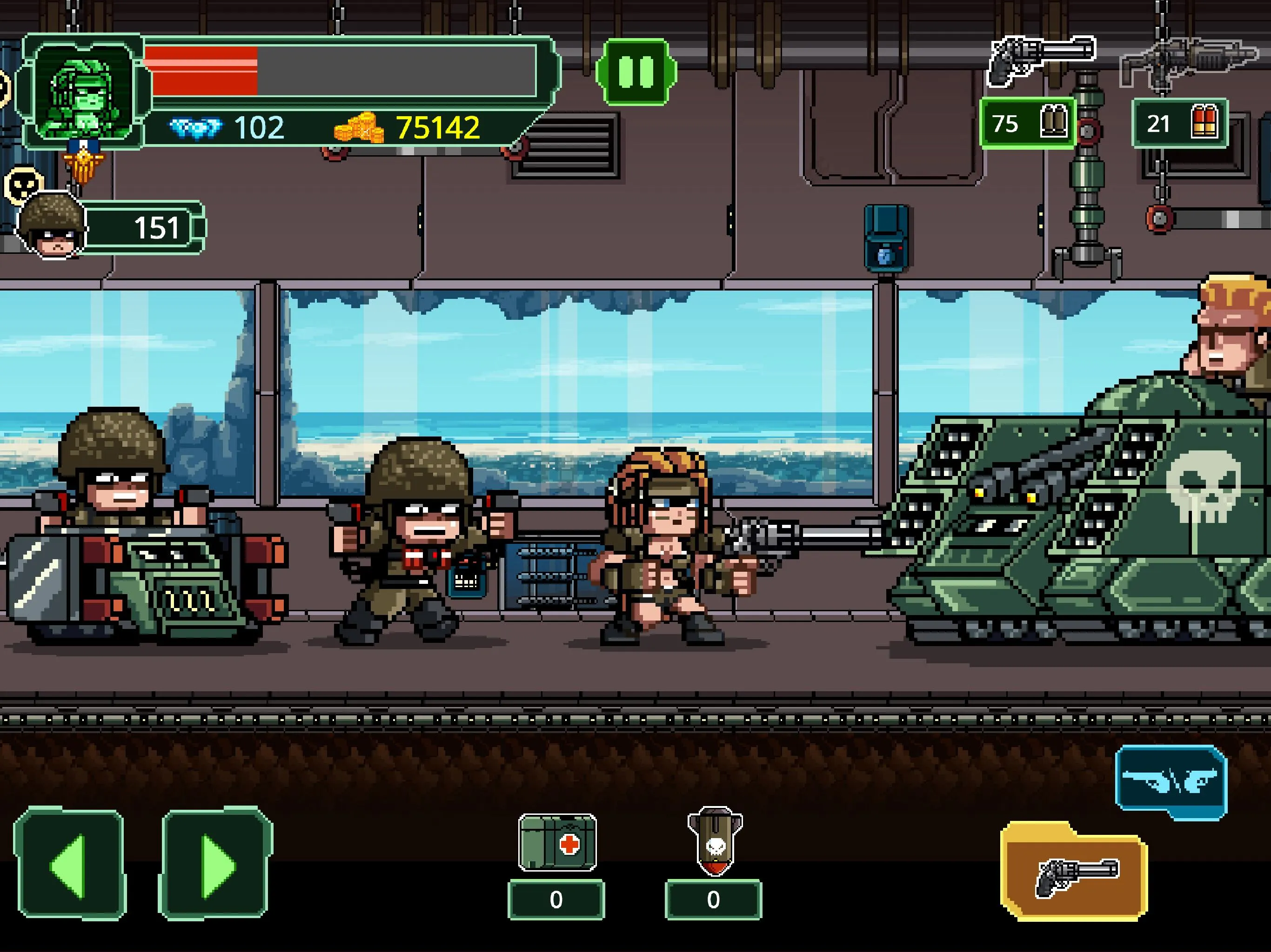 Metal Guns Fury : beat em up | Indus Appstore | Screenshot