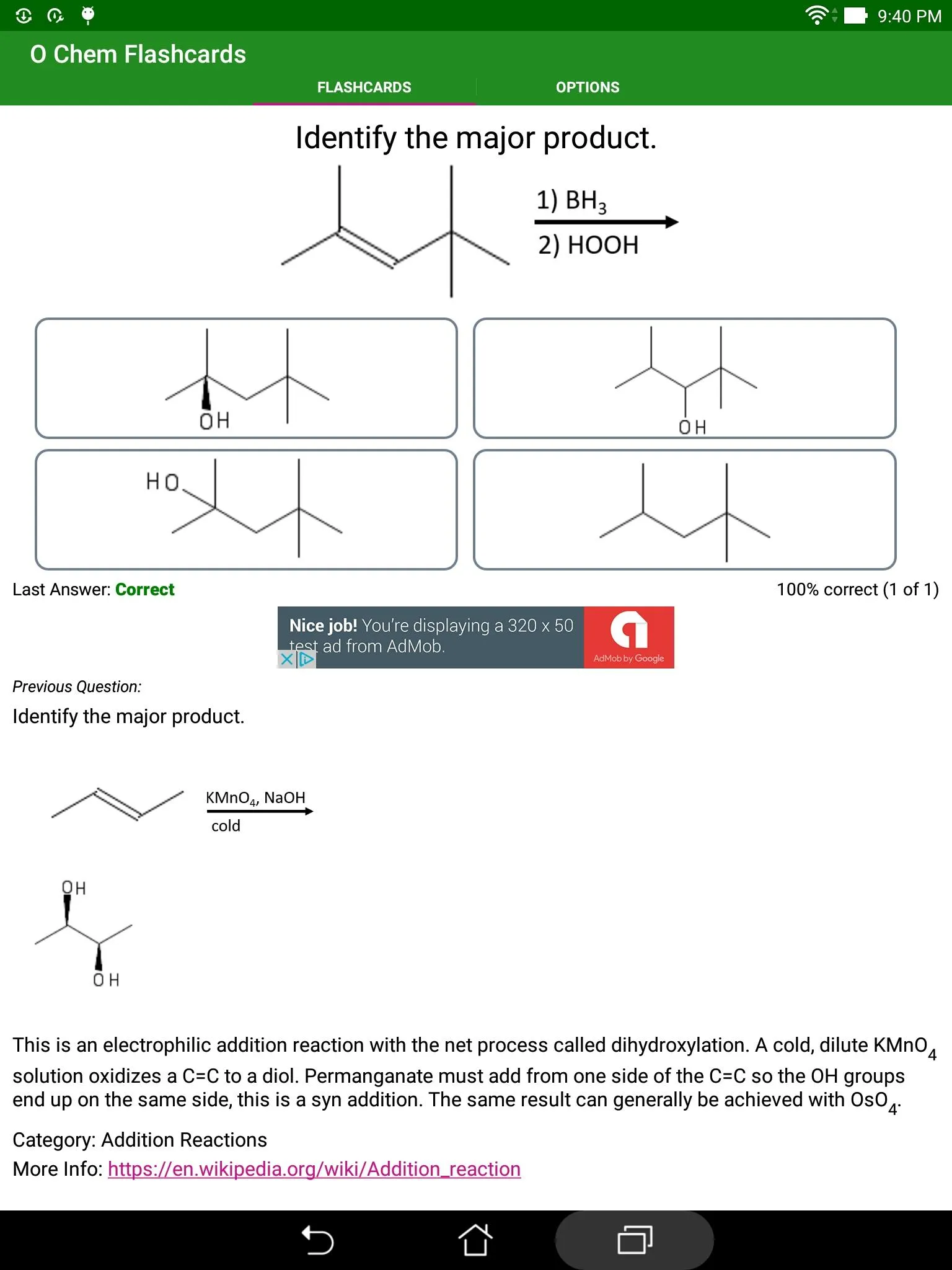 Organic Chemistry Flashcards | Indus Appstore | Screenshot