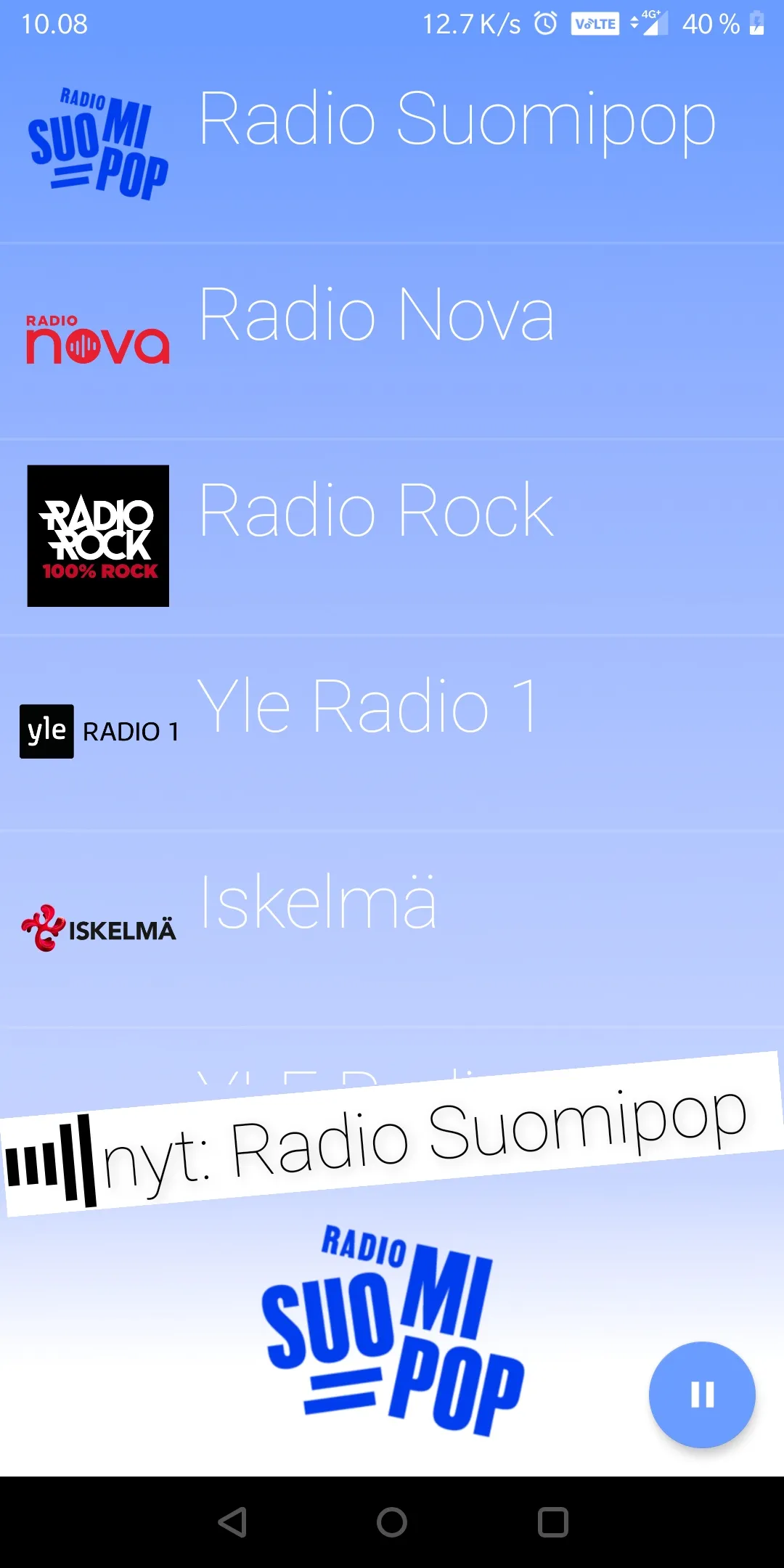 Radiosoitin | Indus Appstore | Screenshot