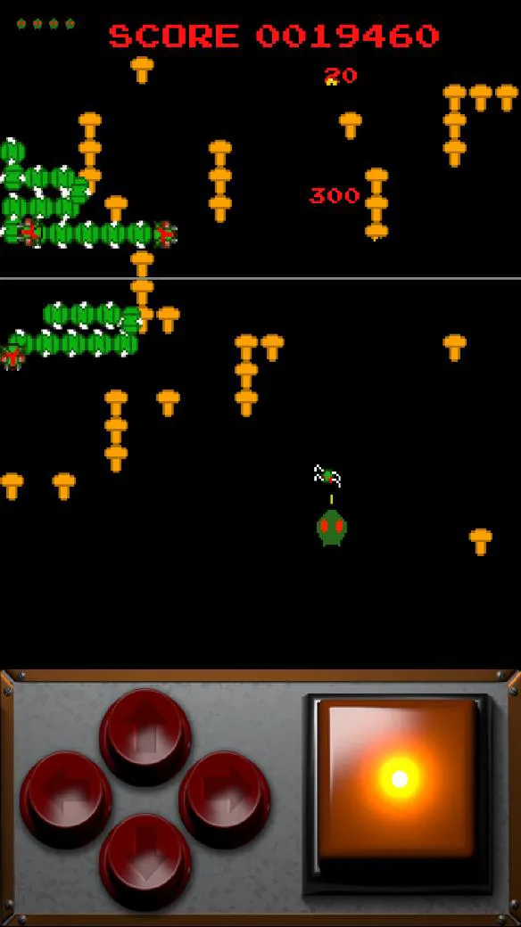 Retro Centipede infest | Indus Appstore | Screenshot